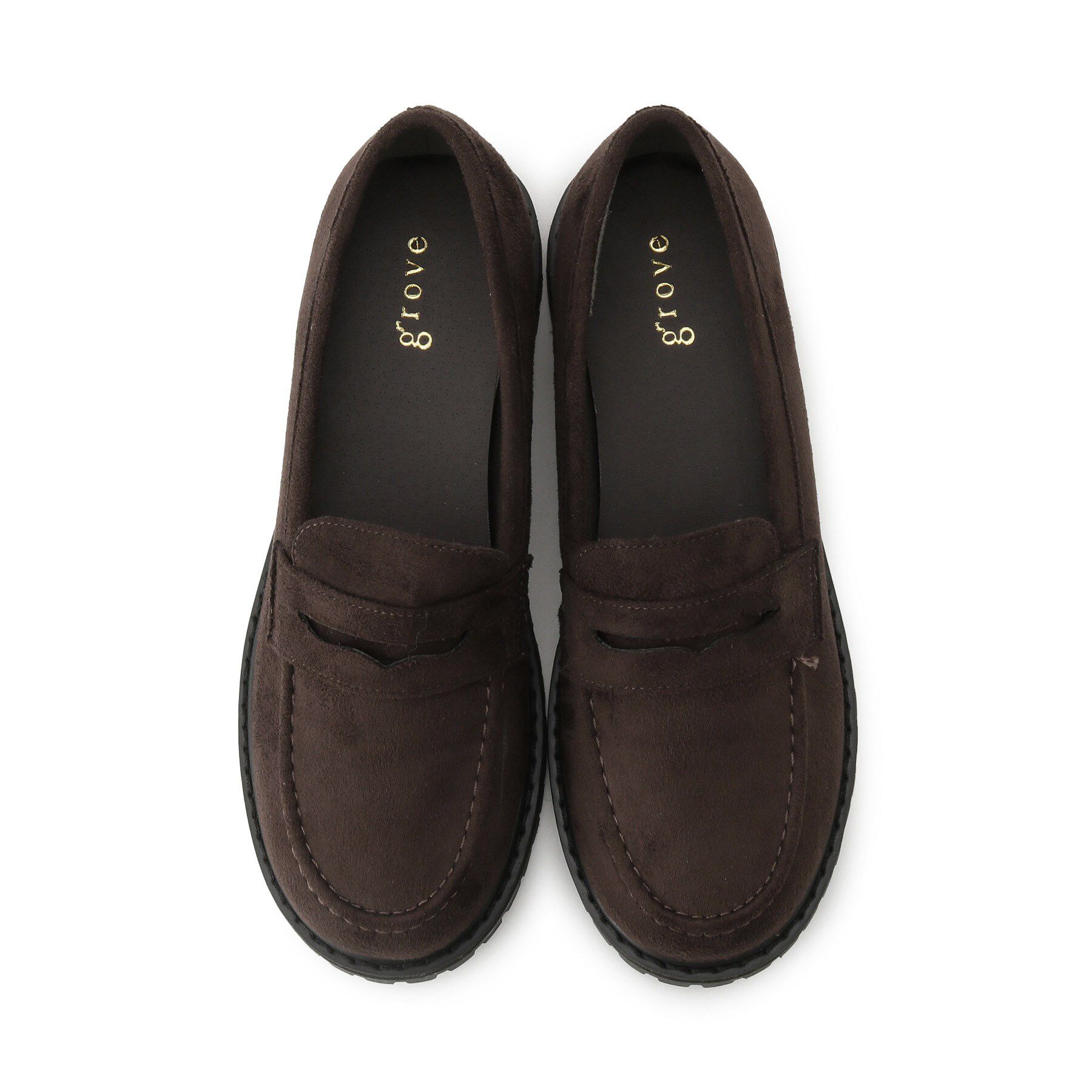 grove「トラックソールローファー」|その他|