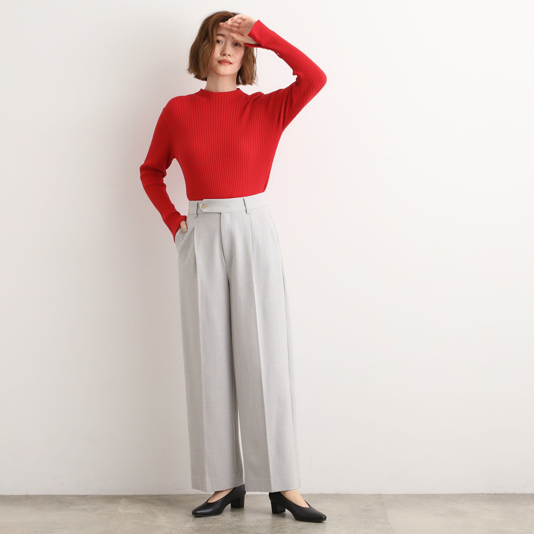 grove「【あったか裏起毛】かっこよさも穿き心地も叶える、優秀スラックスパンツ」|その他|