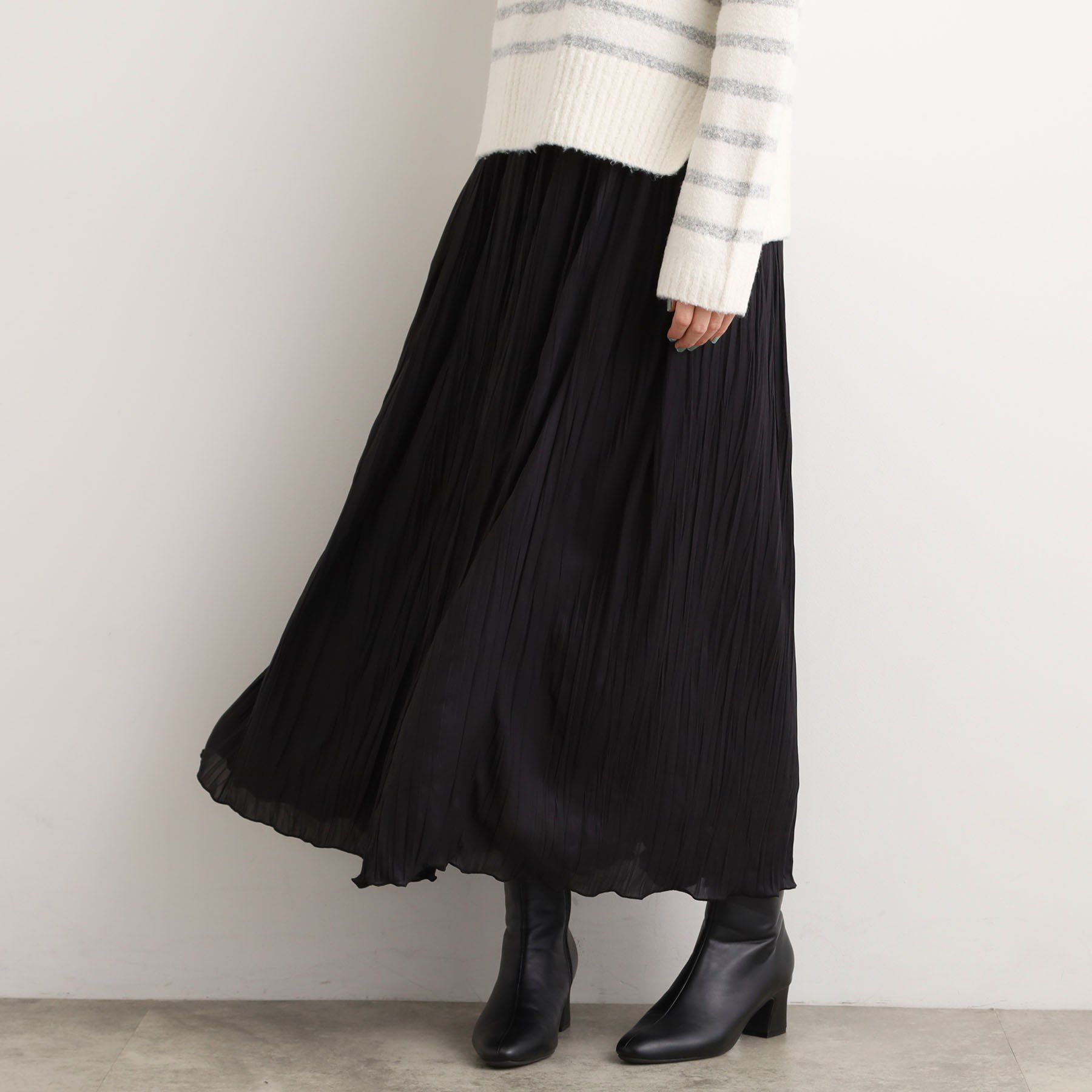 grove「花柄アソートプリーツスカート」|スカート|