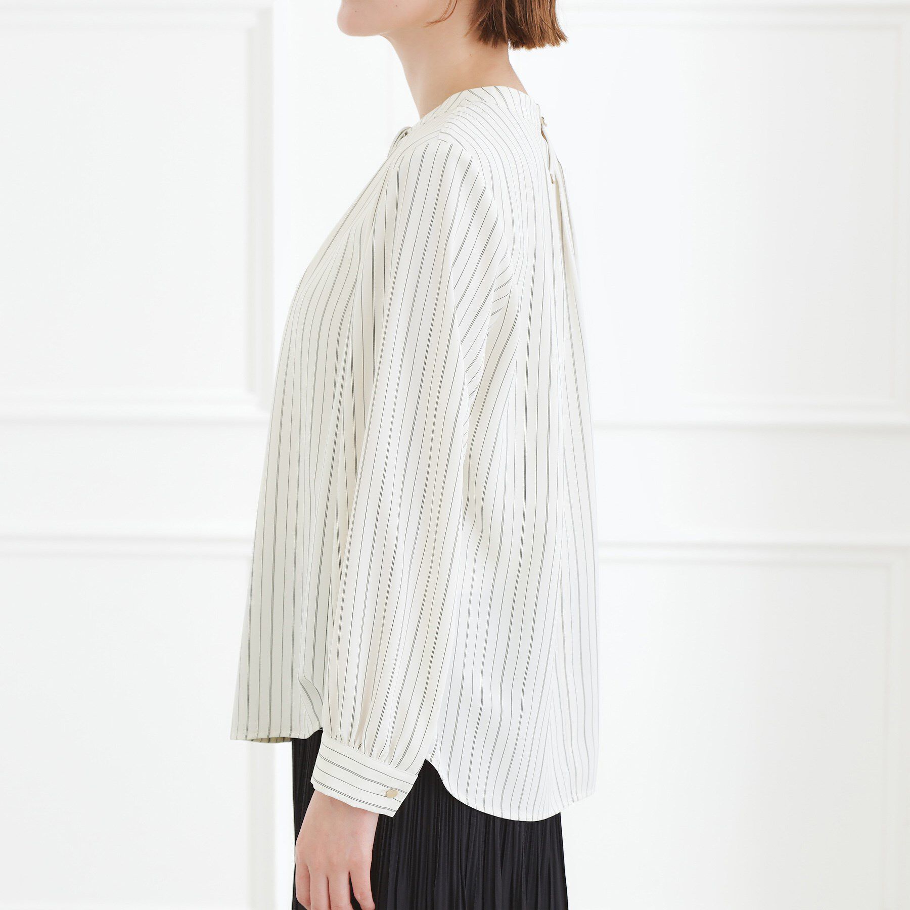 grove「【マシンウォッシュ/防シワ/UVカット】ボウタイブラウス【マルチWAY】」|シャツ・ブラウス|