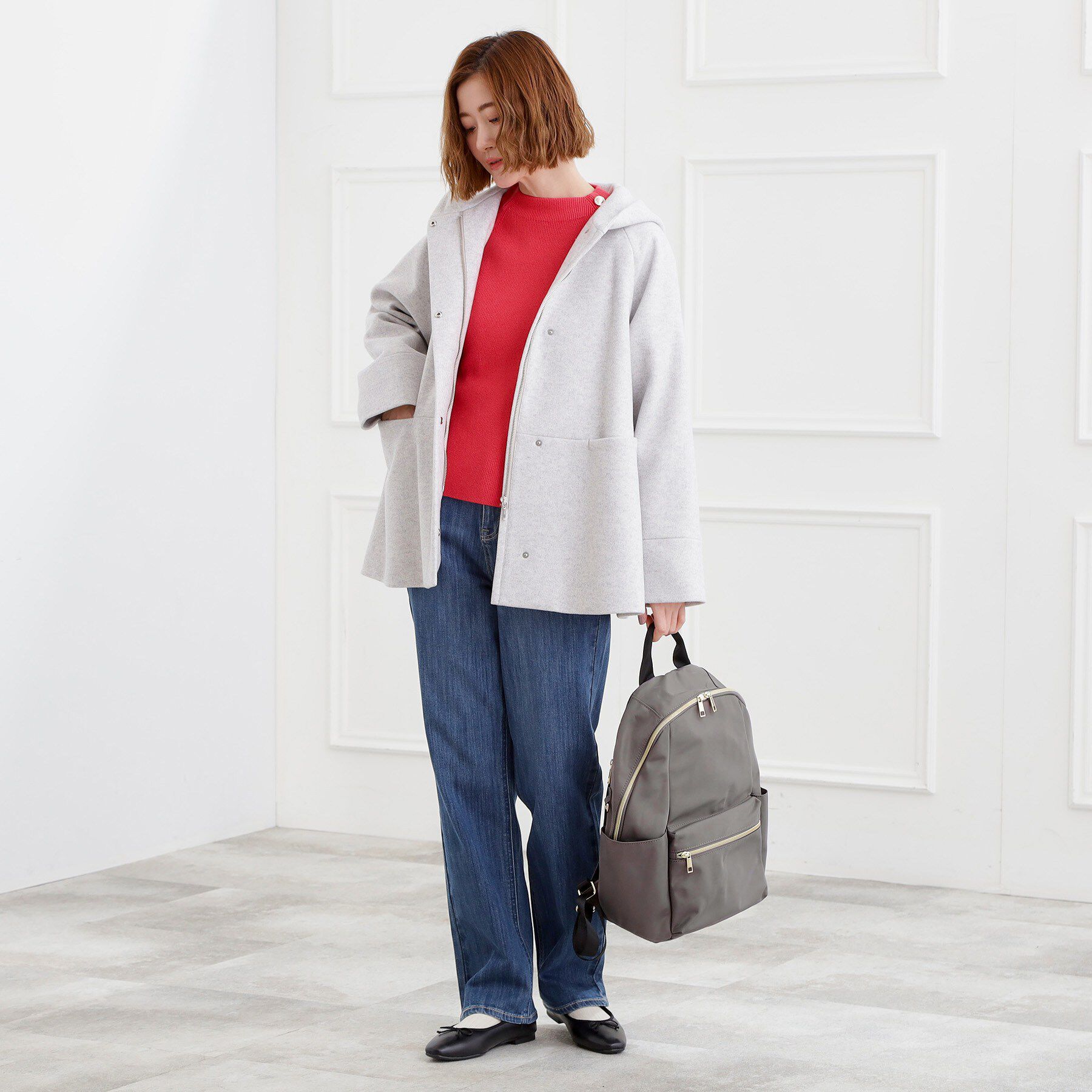 grove「【インスタ】人間工学撥水多機能リュック」|リュック|