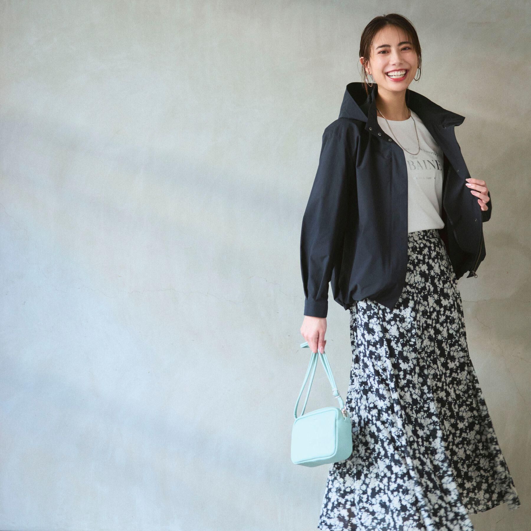 grove「【貴島明日香さん着用】【撥水】きれいめに着こなせるマウンテンパーカ」|ブルゾン・スタジャン|