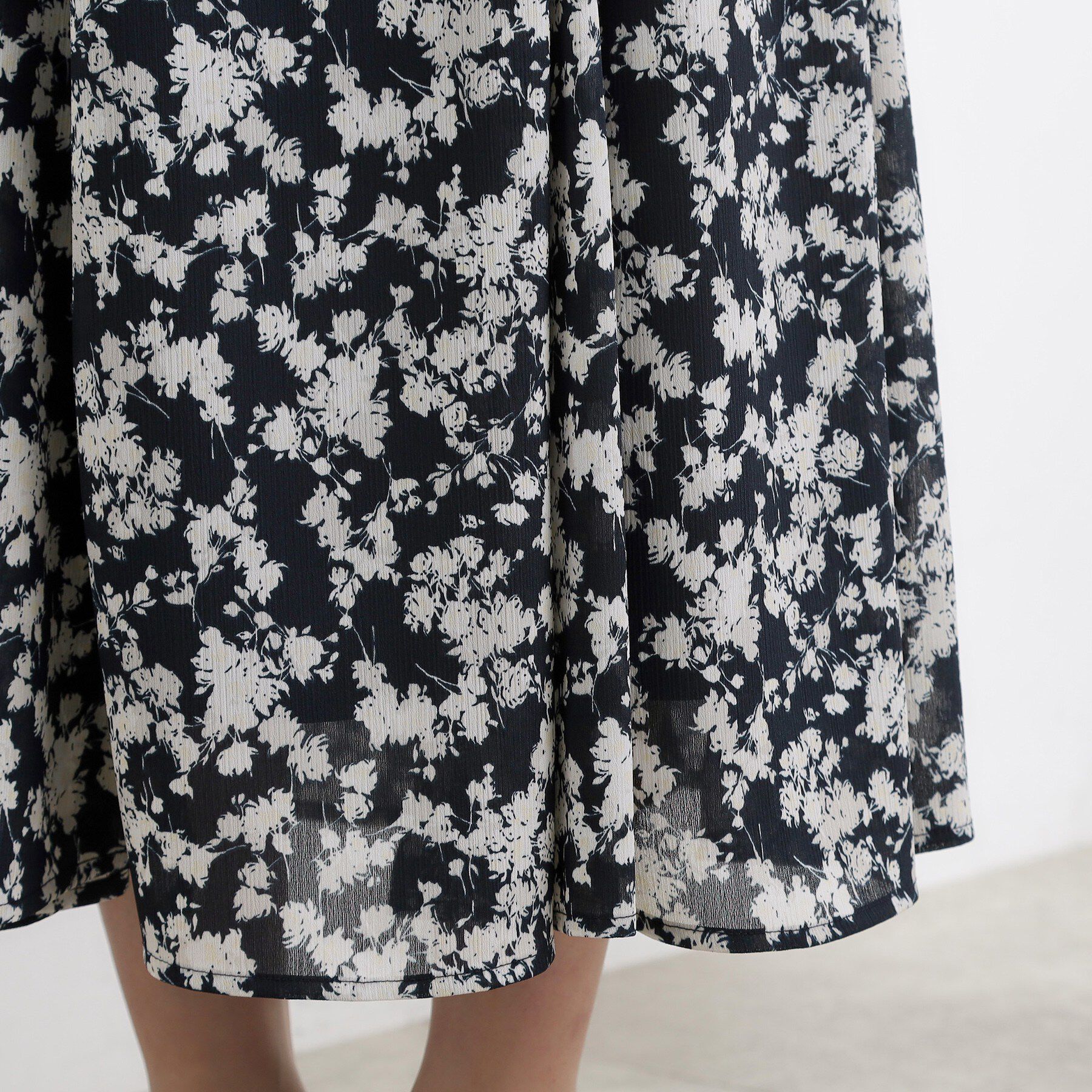 grove「フラワープリント楊柳マーメイドスカート」|スカート|