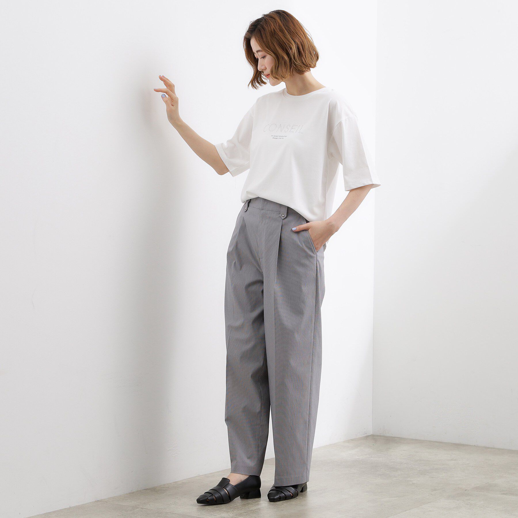 grove「【UVカット/接触冷感】プリントアソート5分袖Tシャツ」|Tシャツ・カットソー|