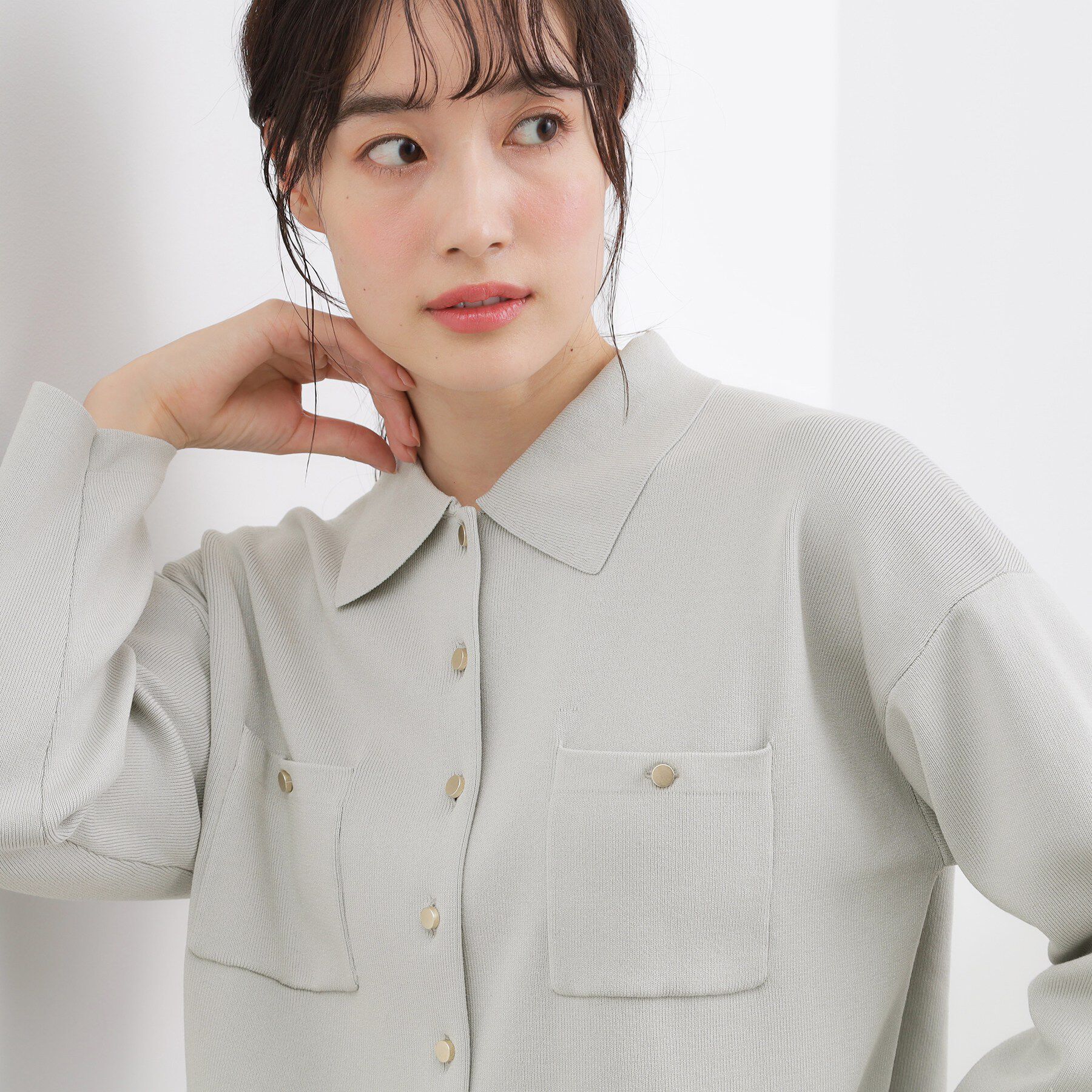 grove「一枚でも羽織でも！大人のTOPS風カーディガン」|カーディガン|