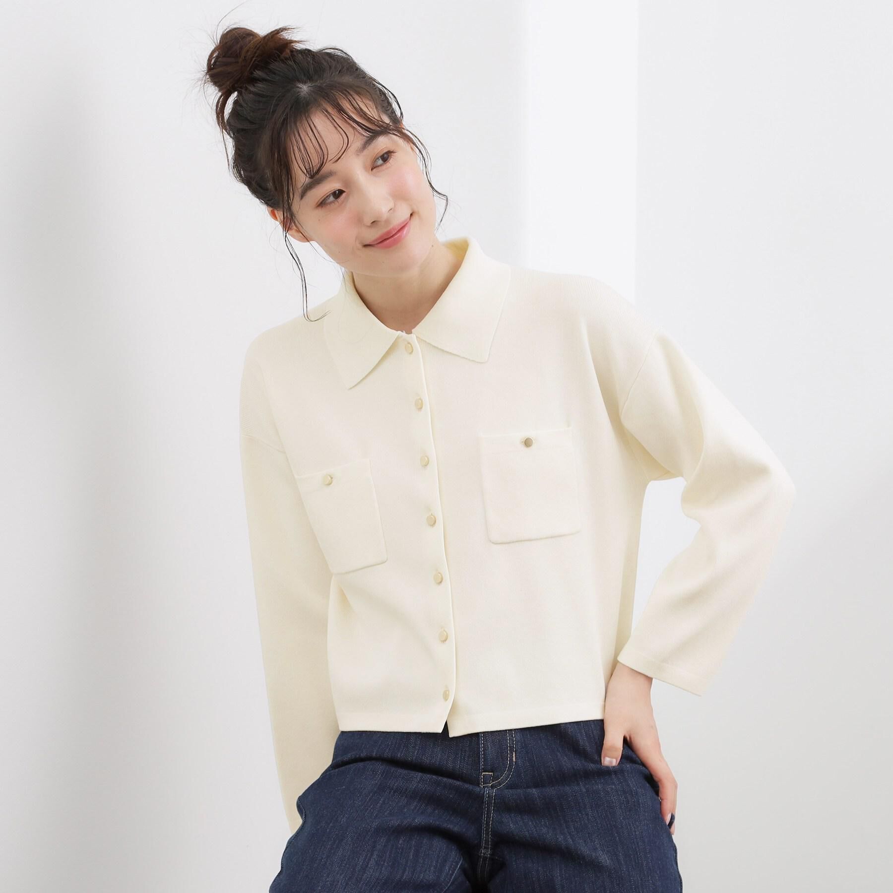 grove「一枚でも羽織でも！大人のTOPS風カーディガン」|カーディガン|