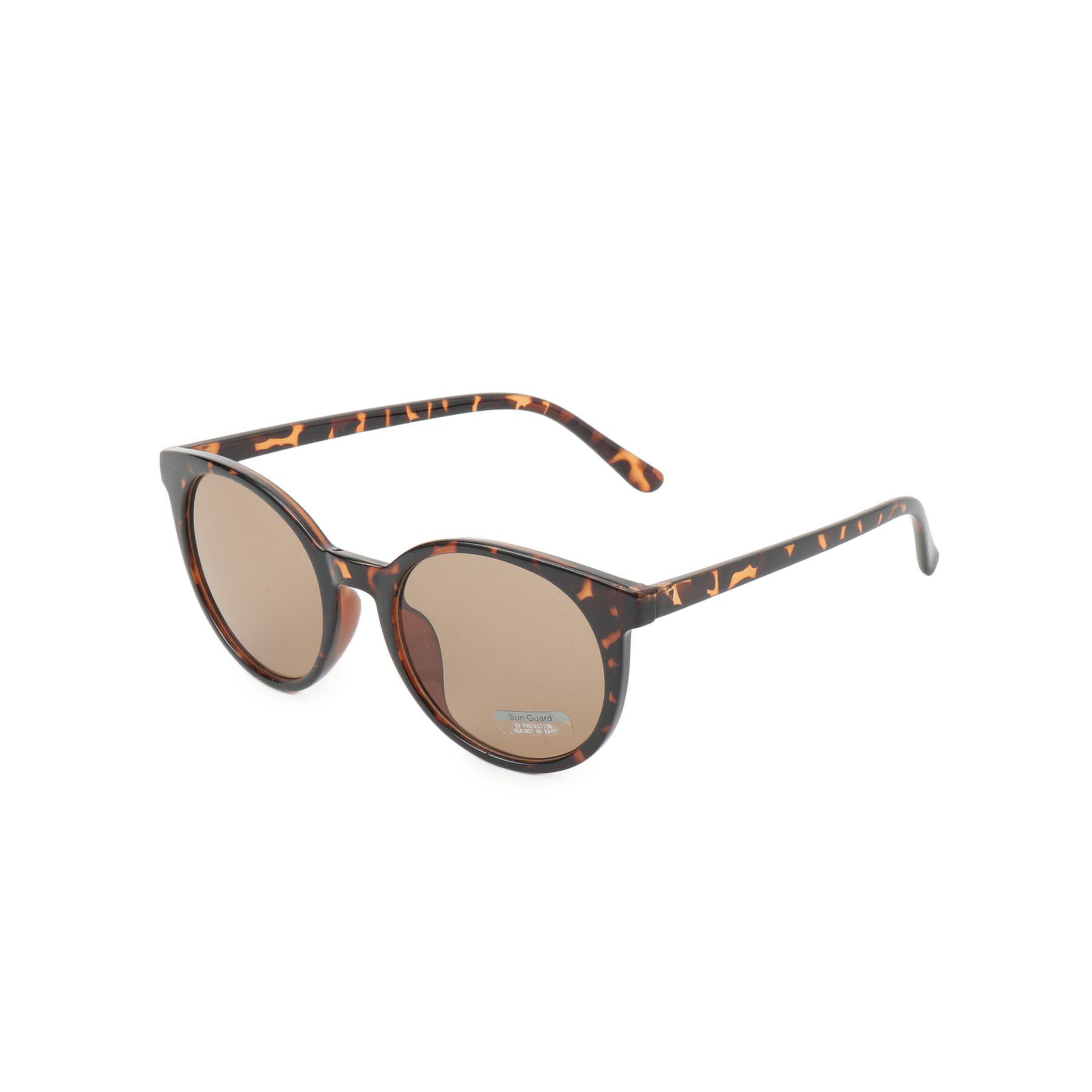 grove「ラウンドプラフレームサングラス」|メガネ|ブラウン(043)