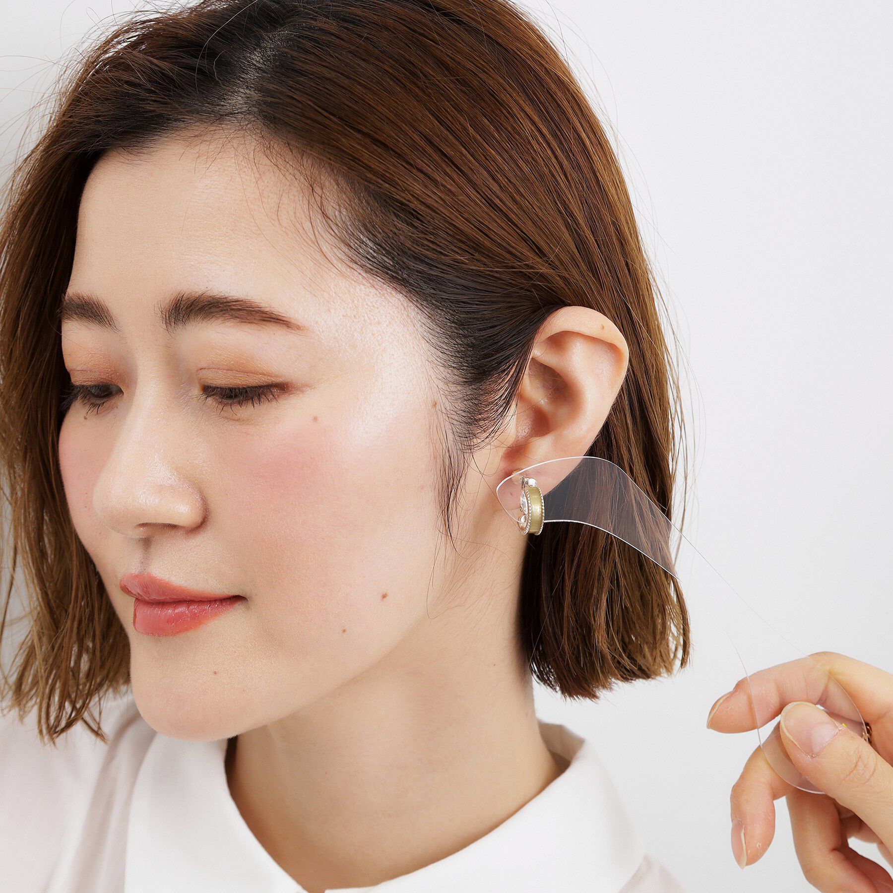 grove「カラーエポイヤリング」|イヤリング|