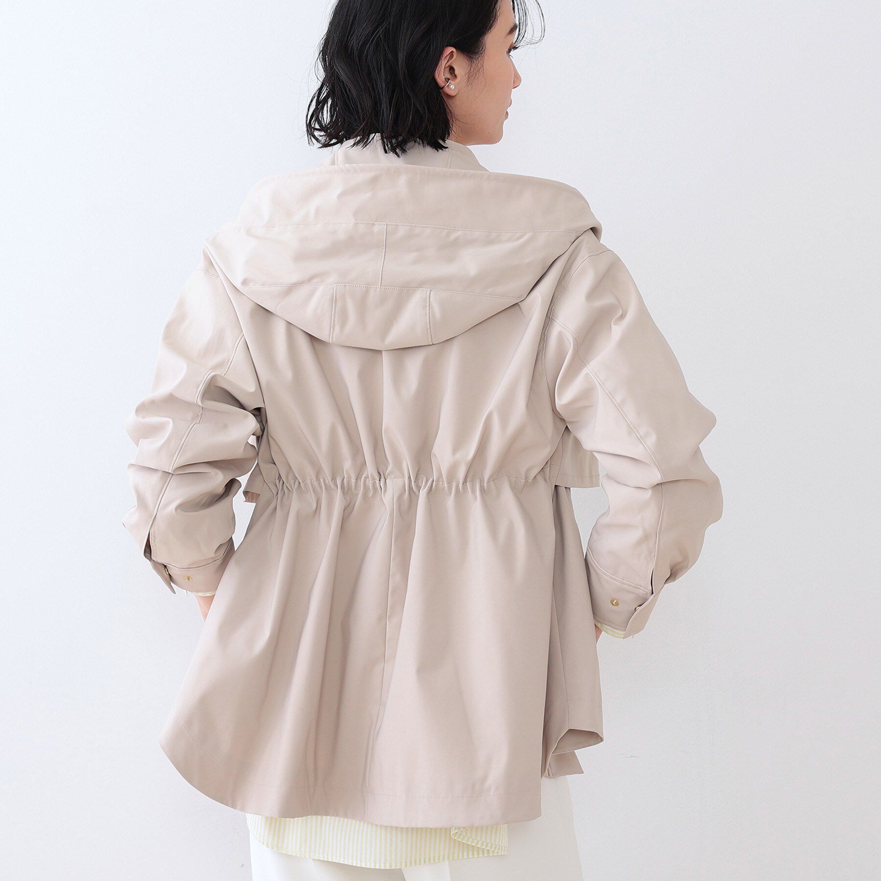 INDIVI「【撥水／UVケア】マルチWAYマウンテンパーカ」|ブルゾン・スタジャン|