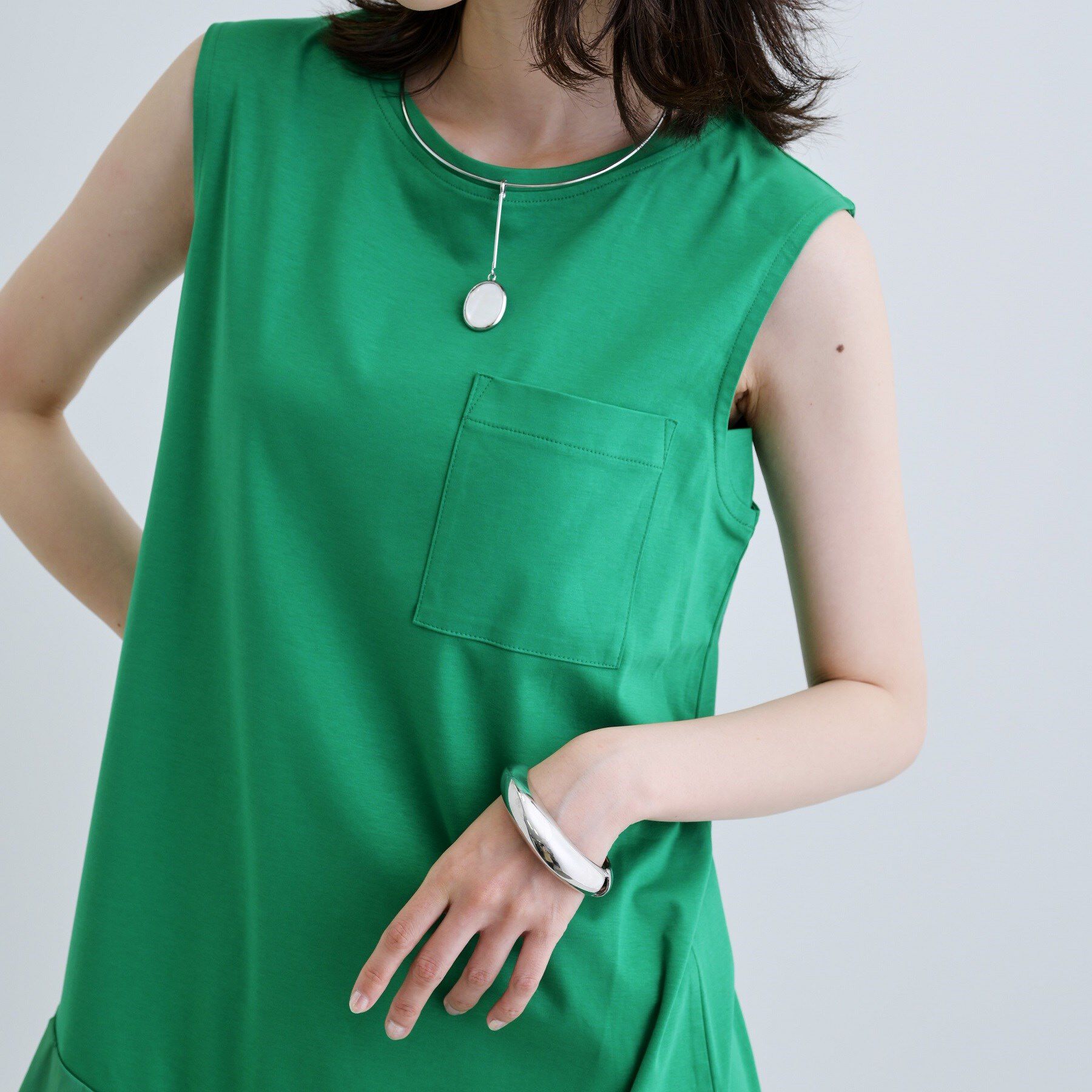 GALLEST「バルーン切替ワンピース」|ワンピース|