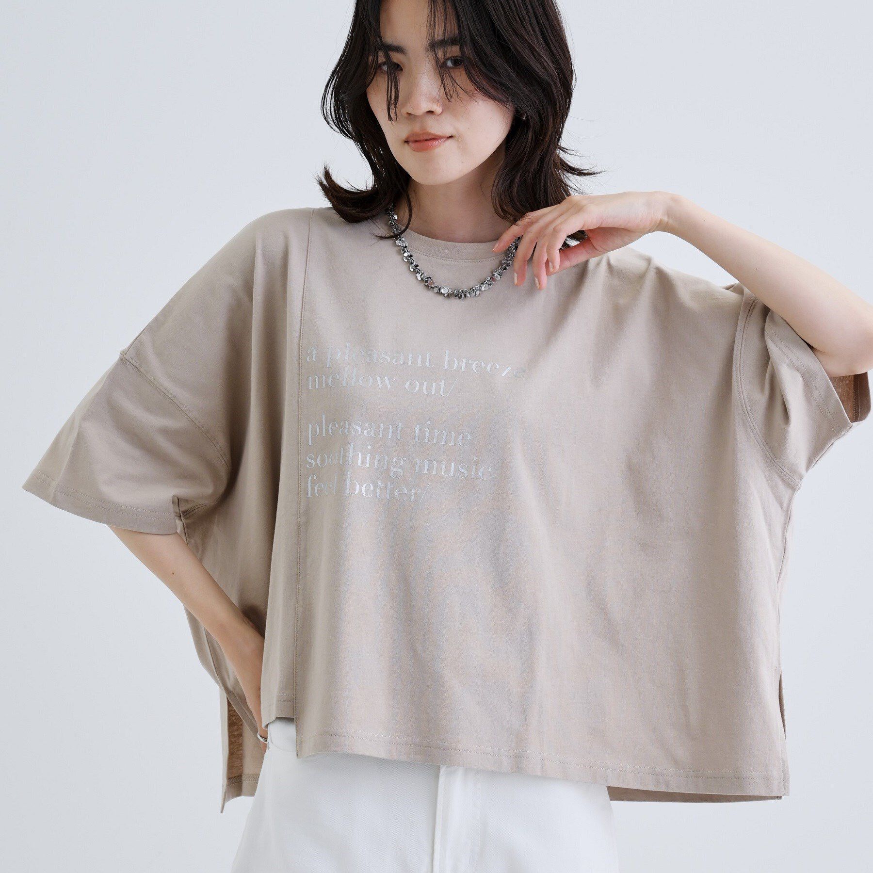 GALLEST「イレギュラーグラフィックTシャツ」|Tシャツ・カットソー|