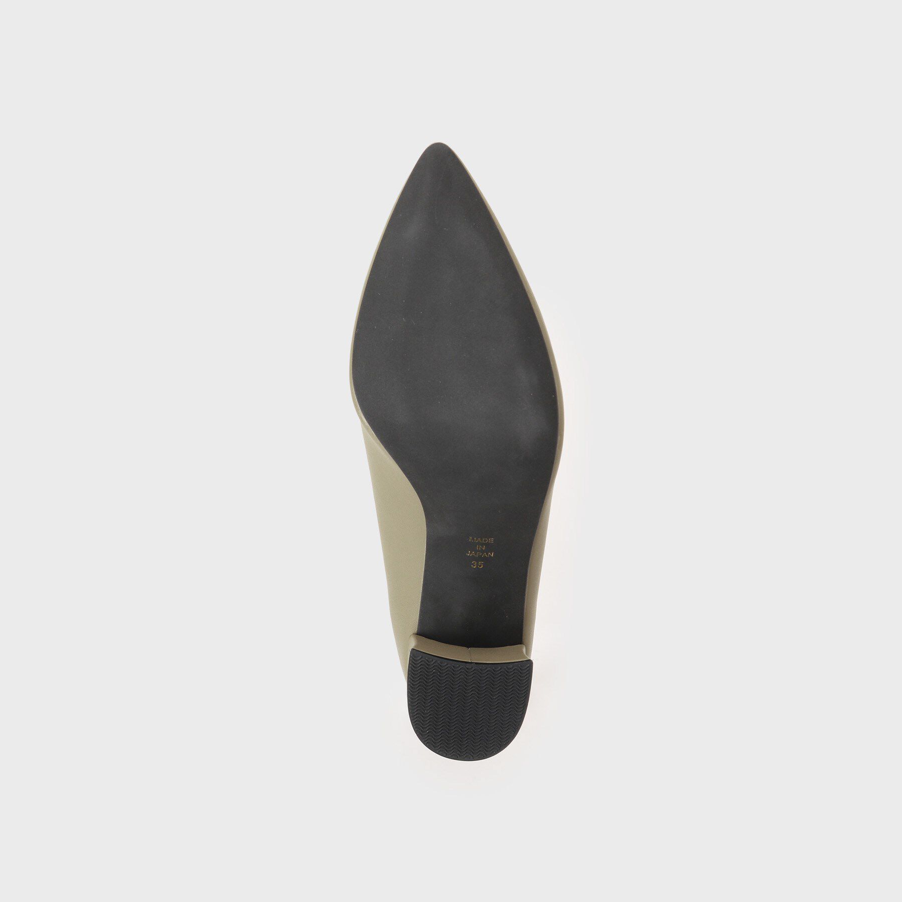 INDIVI「スリットブーティ」|ショートブーツ|