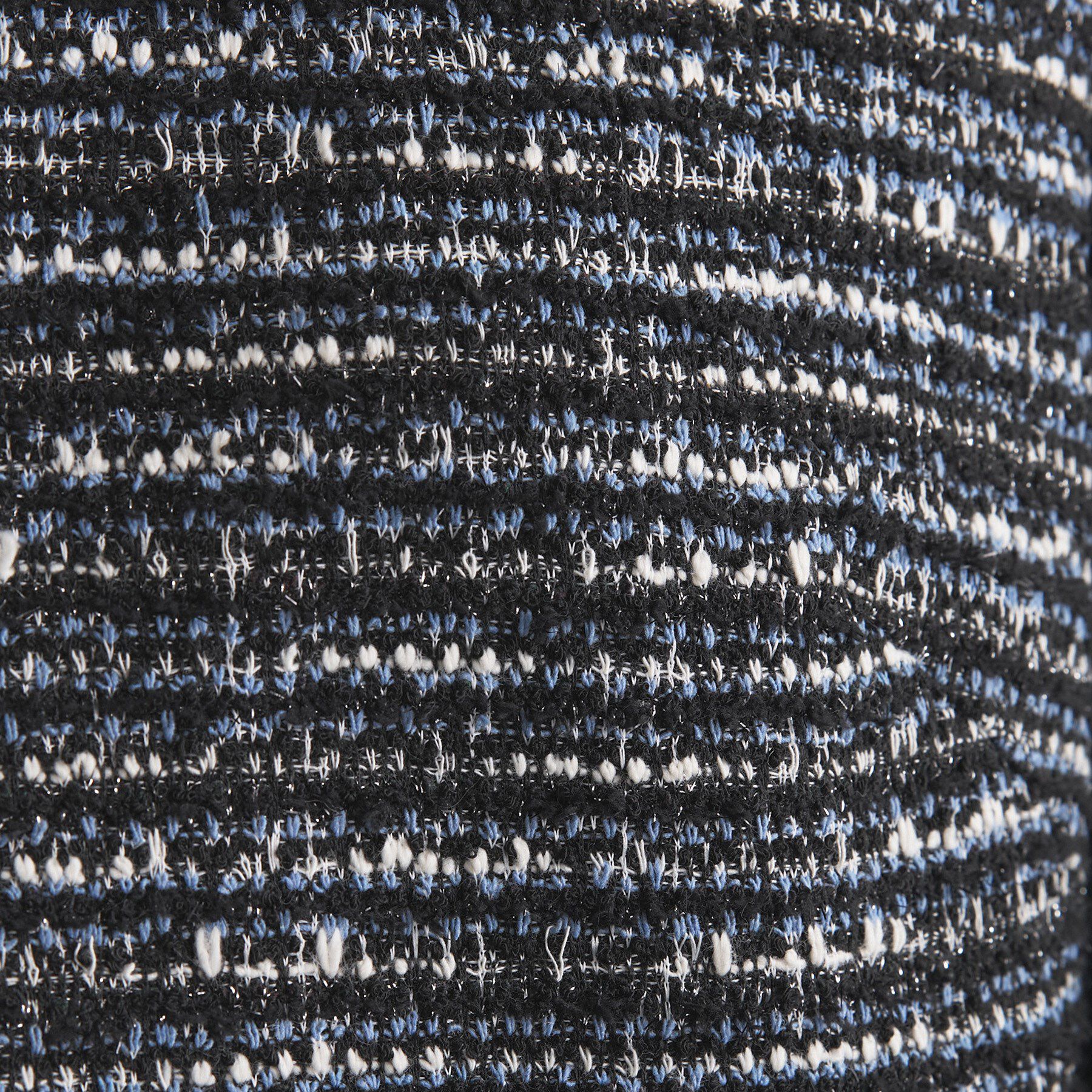 INDIVI「【セレモニー／洗える】ミックスツイードライトジャケット」|ノーカラージャケット|