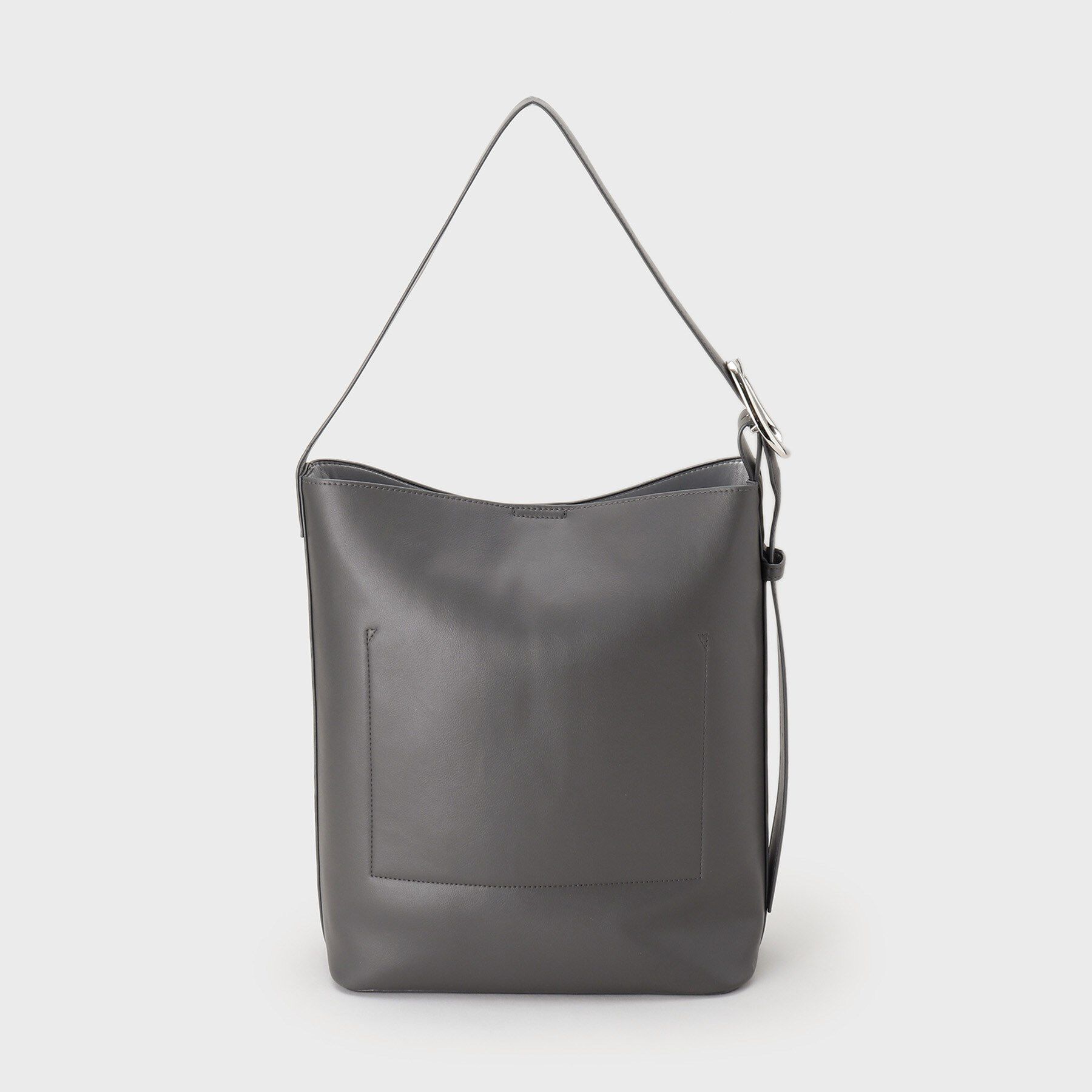 INDIVI「【A4収納可能／合皮】配色デザインワンショルダーバッグ」|ショルダー・メッセンジャー|