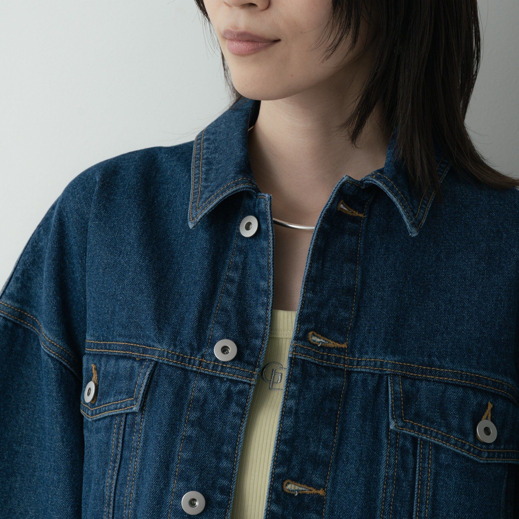 GALLEST「ボックスデニムジャケット」|デニムジャケット|