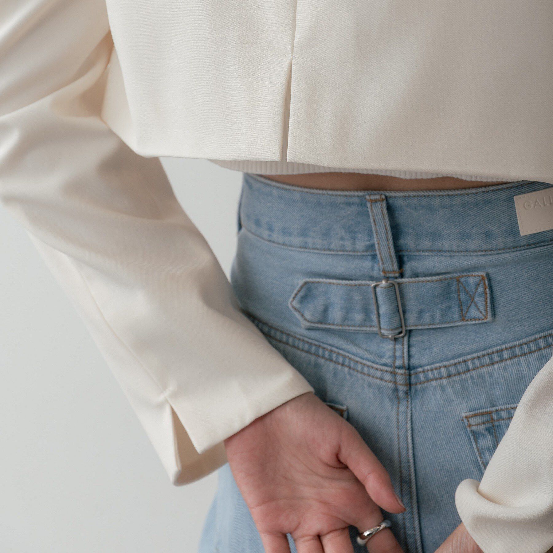 GALLEST「クロップドジャケット」|テーラードジャケット|