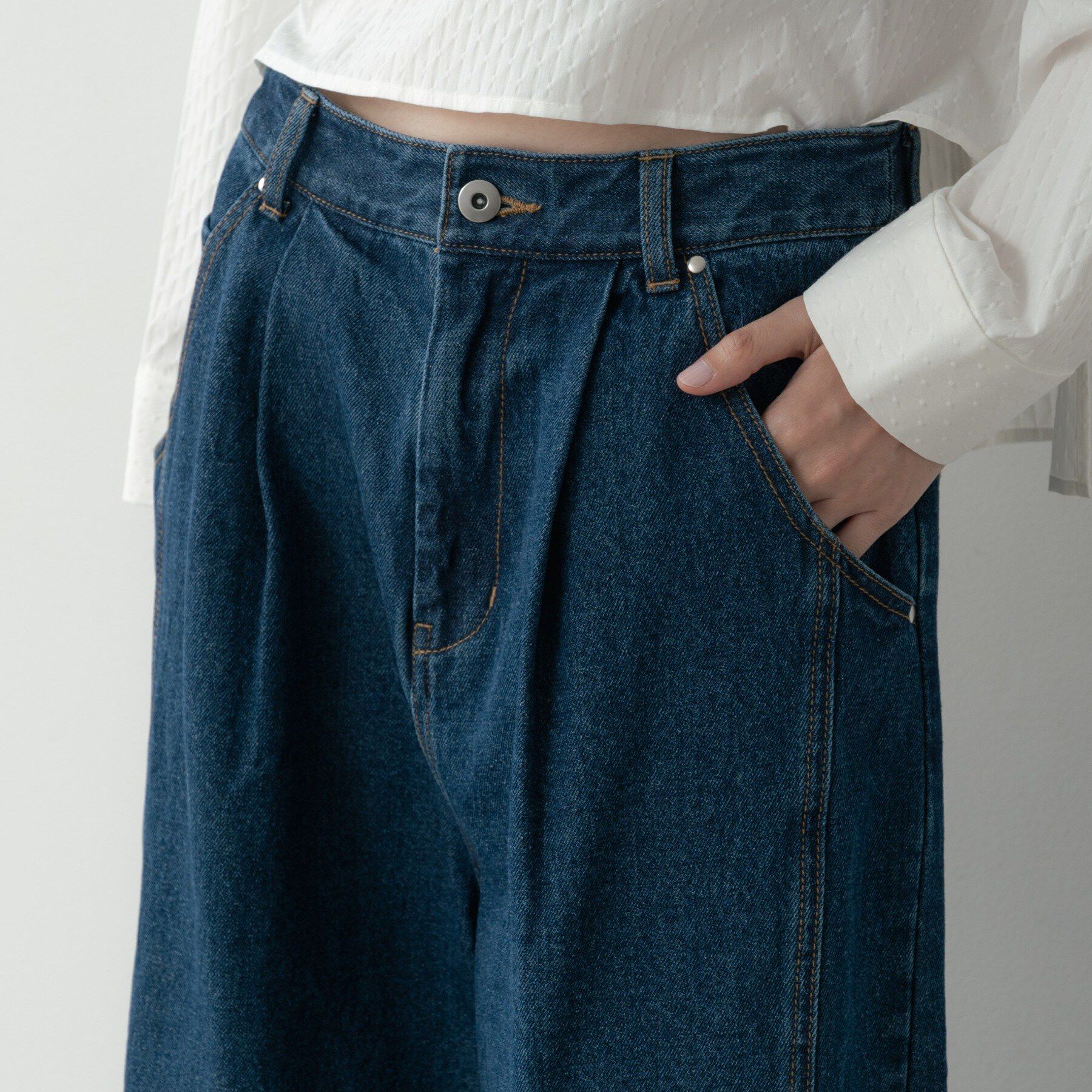 GALLEST「バレルデニムパンツ」|デニム|