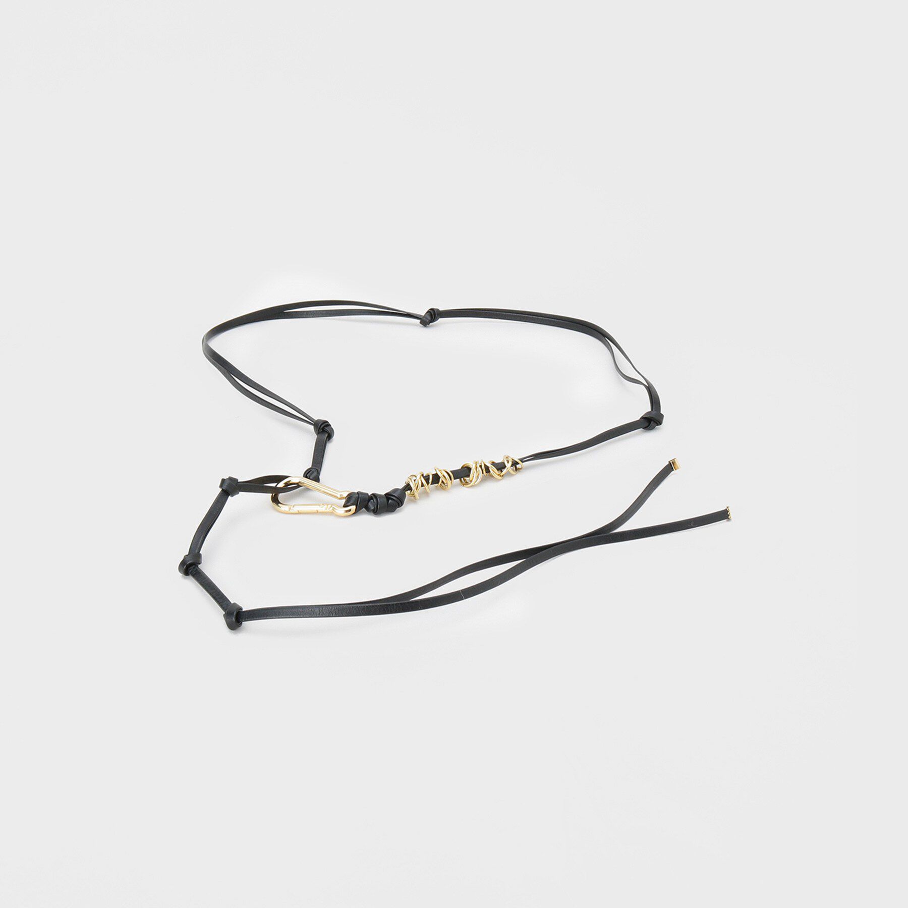 GALLEST「【LAPUIS】Coil Leather Belt」|ベルト|