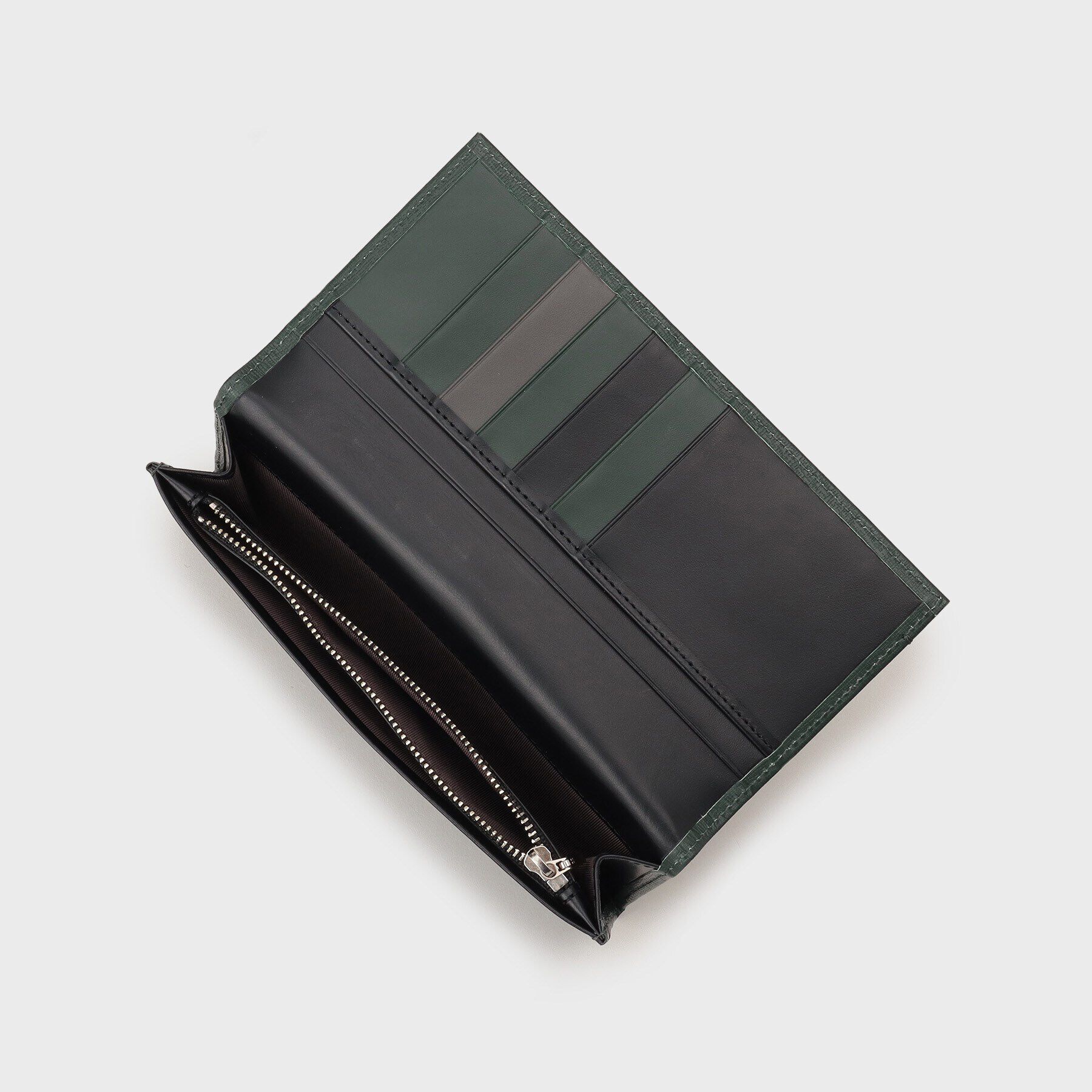 TAKEO KIKUCHI「配色型押しレザー 長財布」|財布|