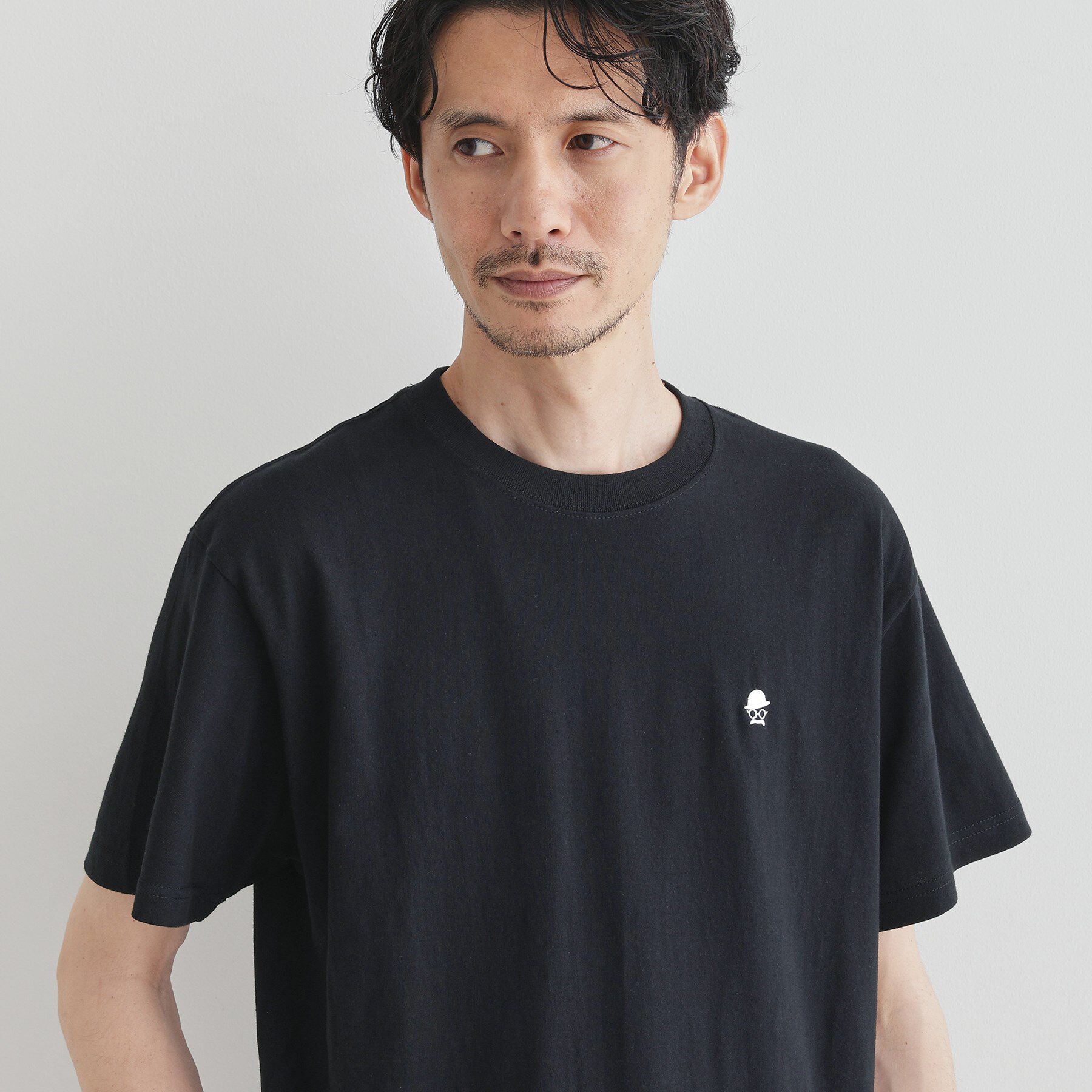 TAKEO KIKUCHI「【LIMITED】ワンポイント刺繍 半袖Tシャツ」|Tシャツ・カットソー|