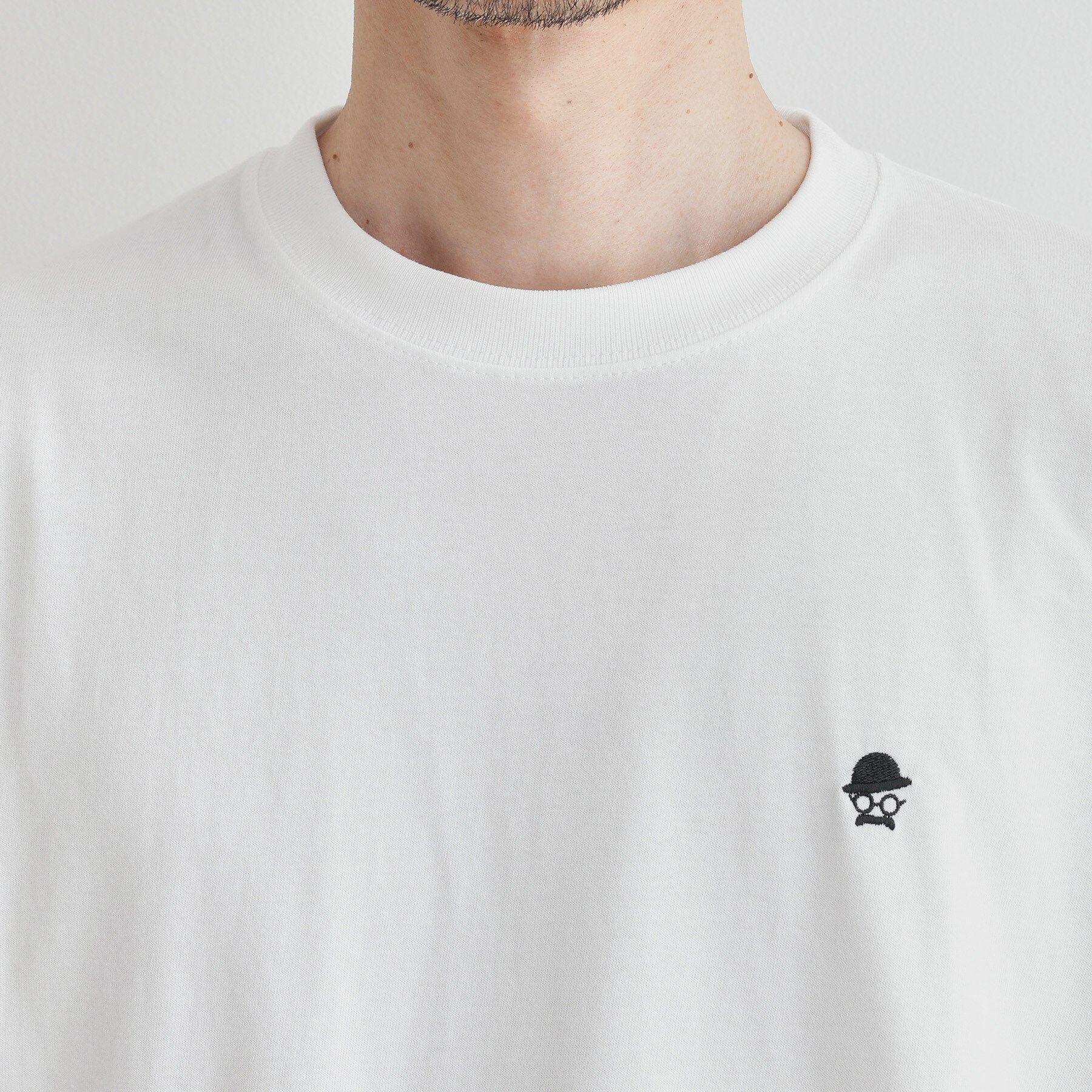TAKEO KIKUCHI「【LIMITED】ワンポイント刺繍 半袖Tシャツ」|Tシャツ・カットソー|