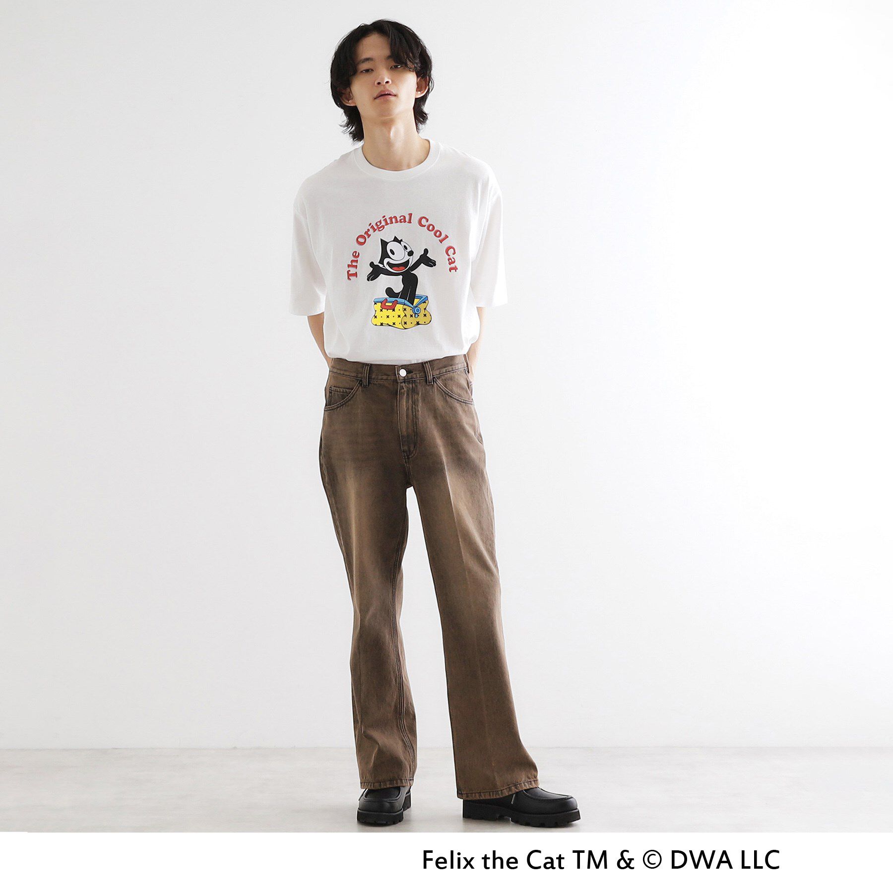 tk.TAKEO KIKUCHI「FELIX THE CAT Tシャツ」|Tシャツ・カットソー|