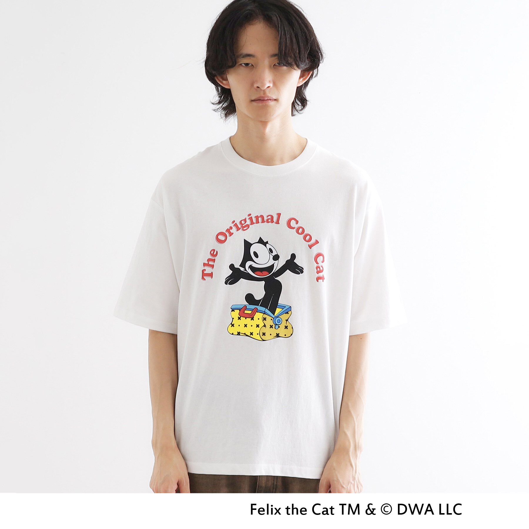 tk.TAKEO KIKUCHI「FELIX THE CAT Tシャツ」|Tシャツ・カットソー|