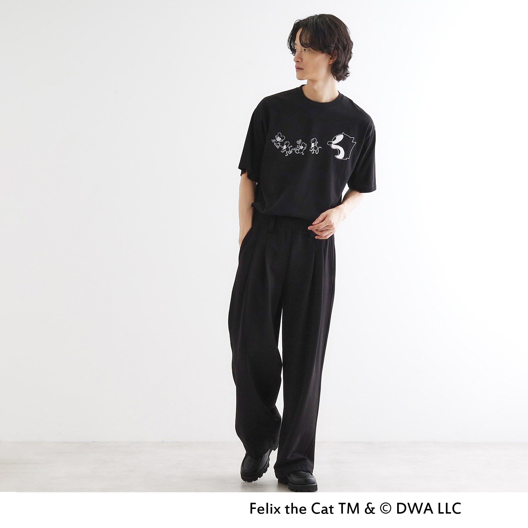 tk.TAKEO KIKUCHI「FELIX THE CAT Tシャツ」|Tシャツ・カットソー|