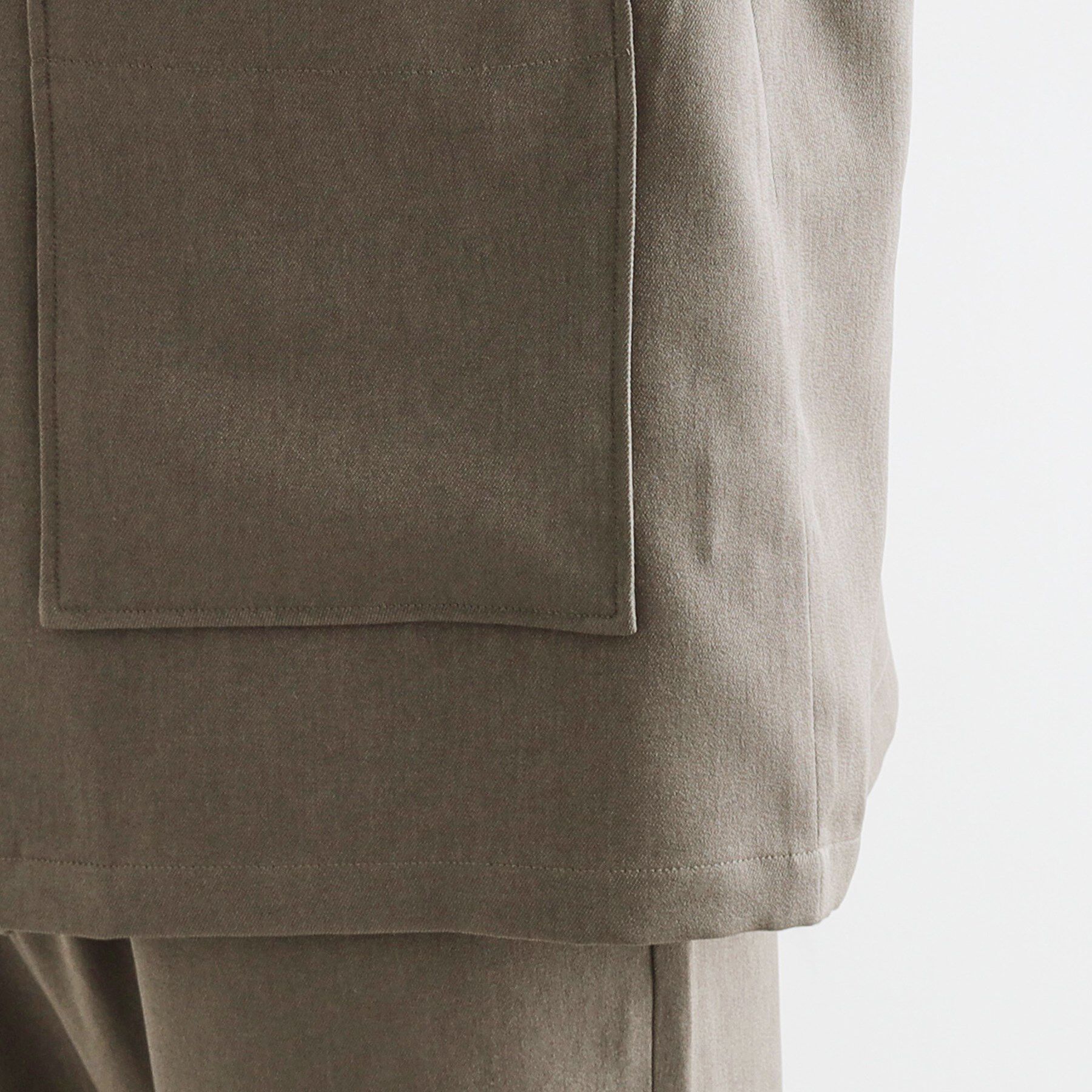 tk.TAKEO KIKUCHI「【セットアップ対応】ポリツイルノーカラージャケット」|ノーカラージャケット|