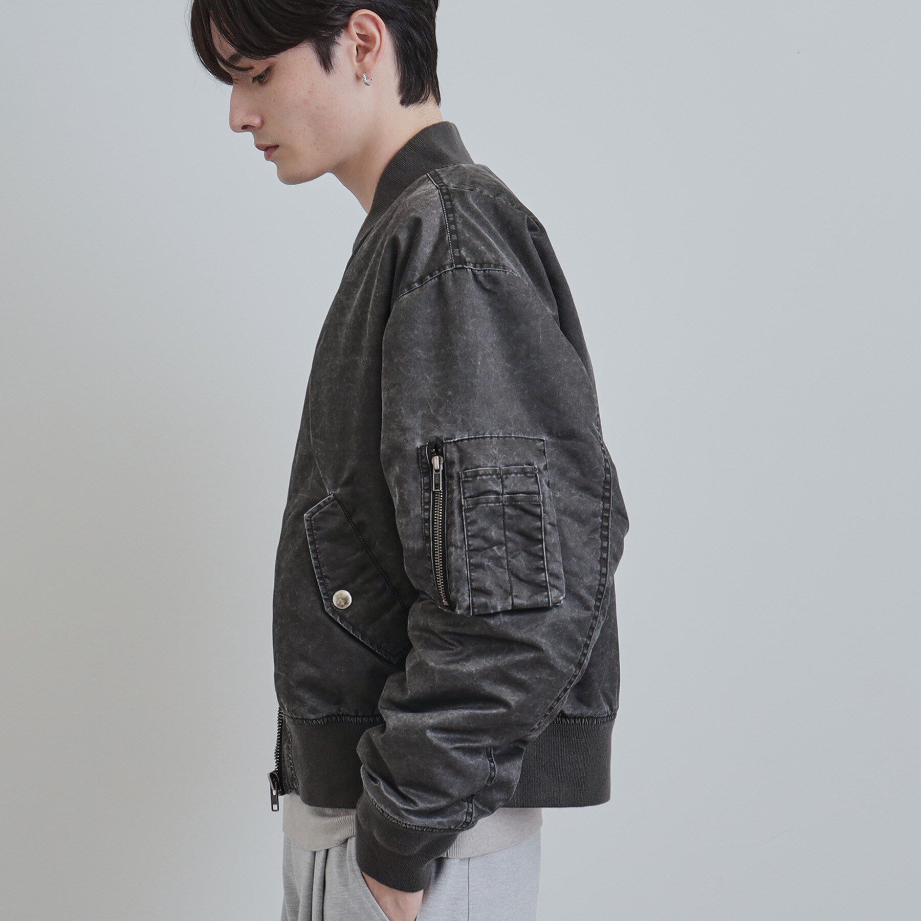 tk.TAKEO KIKUCHI「ヴィンテージライクMA‐1」|ブルゾン・スタジャン|