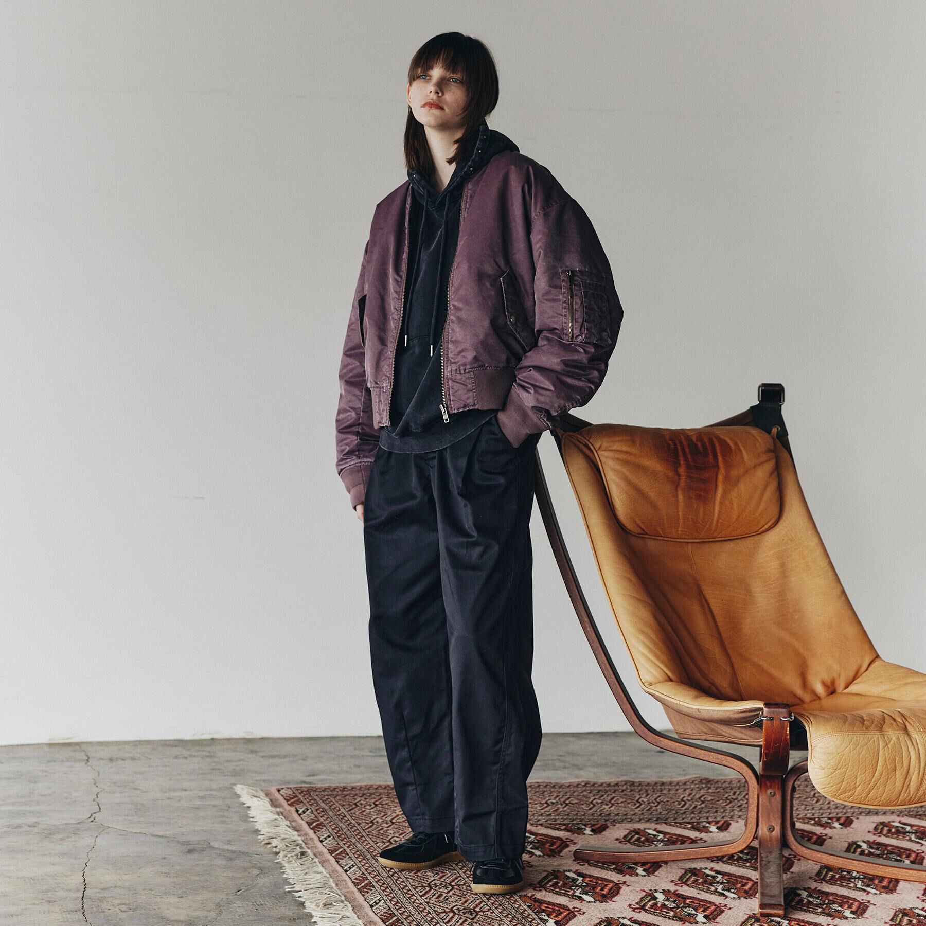 tk.TAKEO KIKUCHI「ヴィンテージライクMA‐1」|ブルゾン・スタジャン|