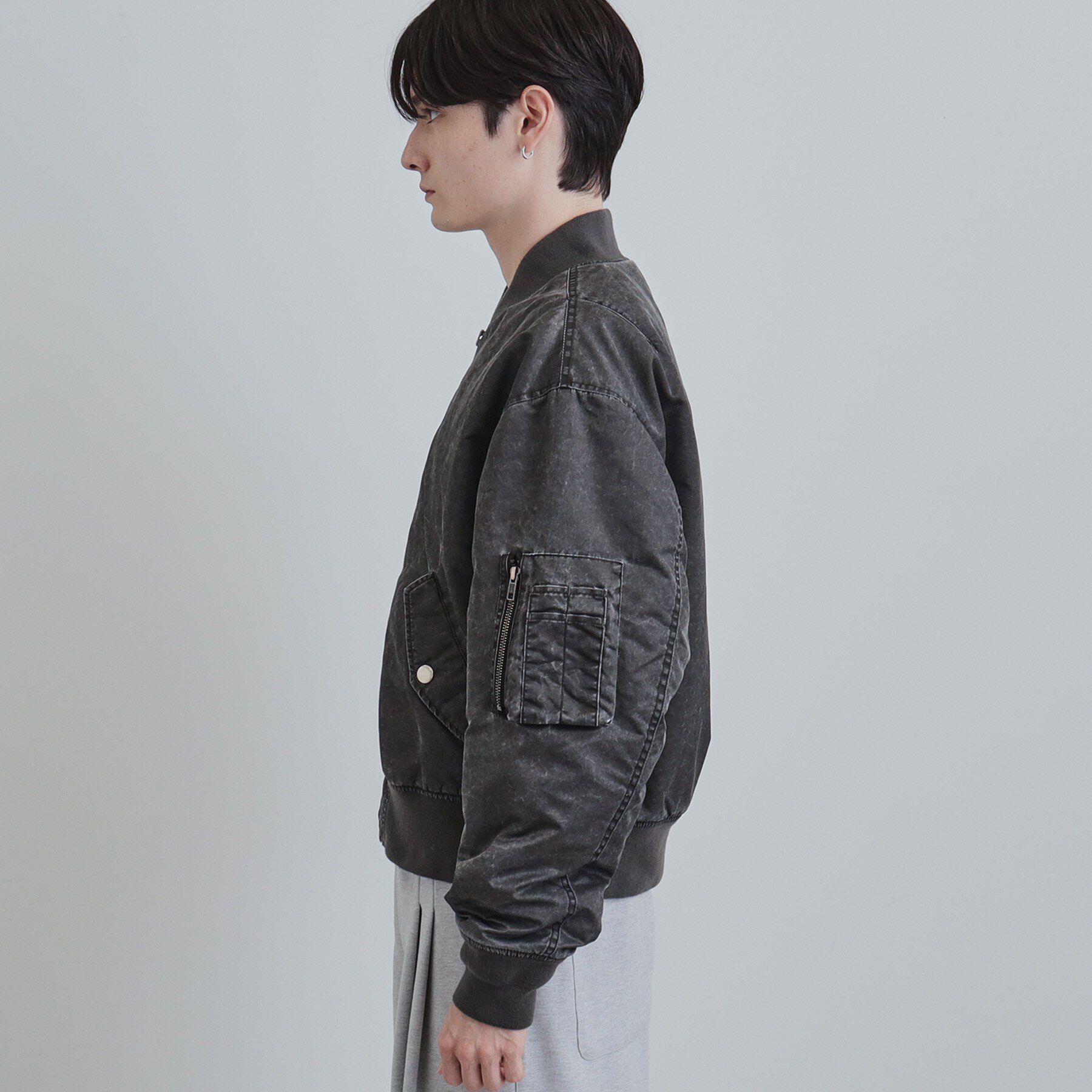 tk.TAKEO KIKUCHI「ヴィンテージライクMA‐1」|ブルゾン・スタジャン|