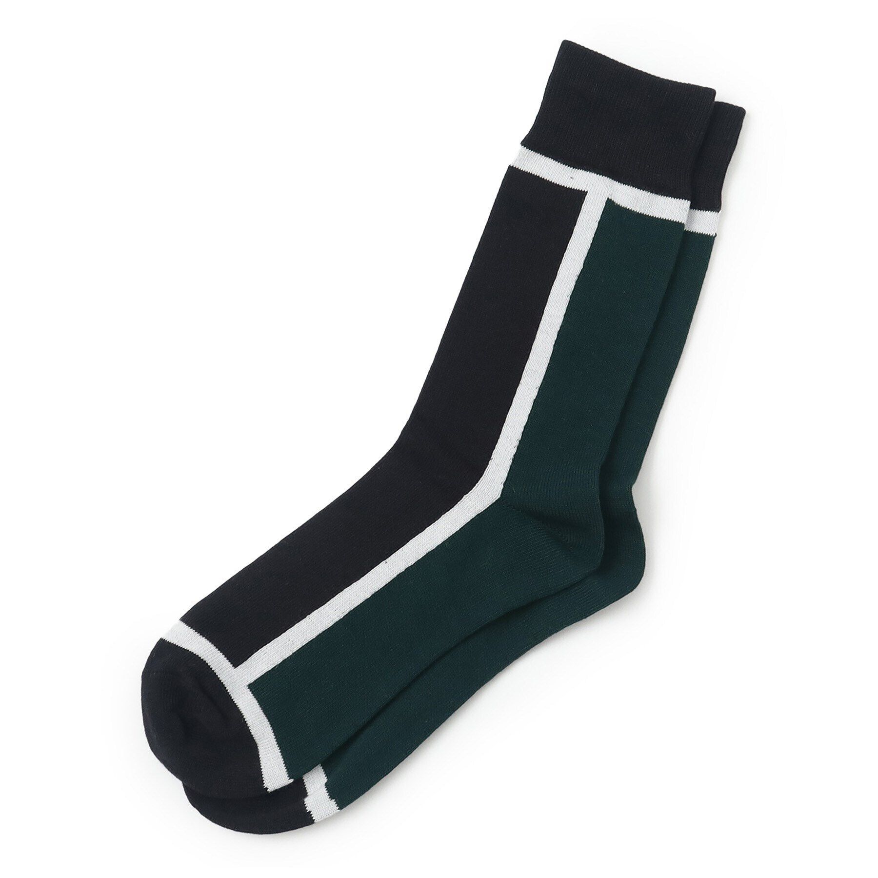 tk.TAKEO KIKUCHI「アソートラインソックス」|ソックス|グリーン(524)