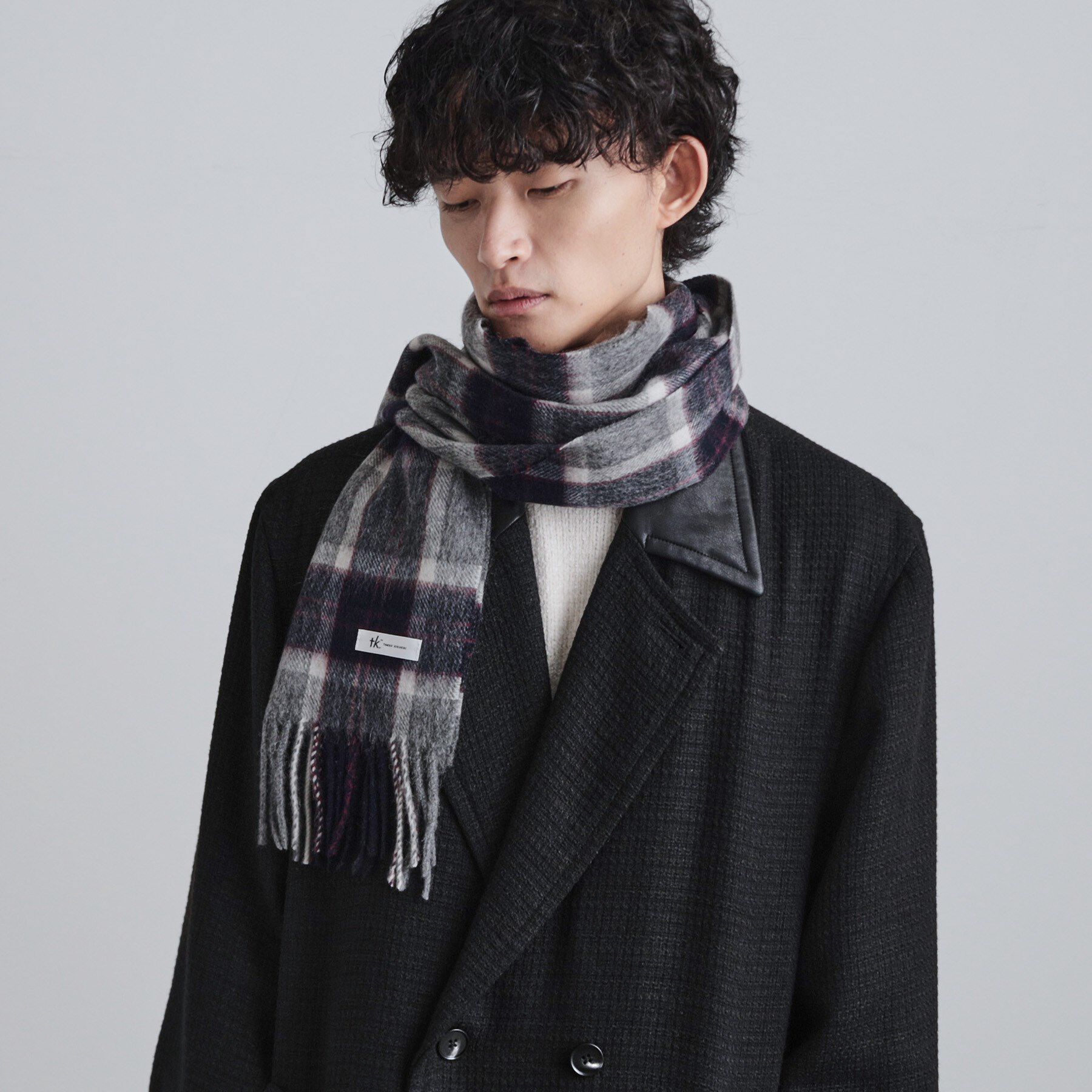 tk.TAKEO KIKUCHI「シングルアソートマフラー」|ストール|