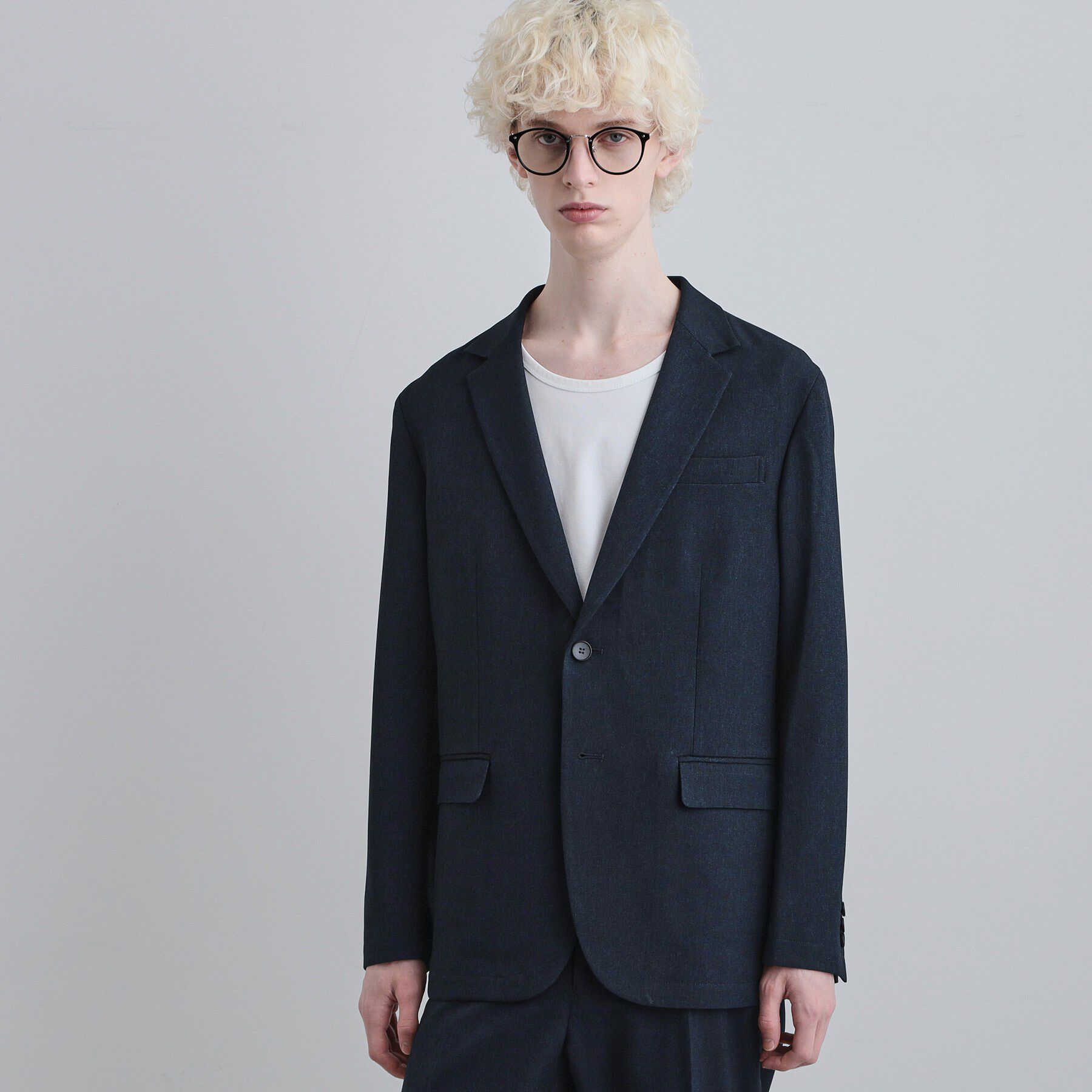 tk.TAKEO KIKUCHI「【セットアップ2点セット】PINHEADシングルセットアップ/ONOFF兼用/ストレッチ/洗える/イ」|スーツ|