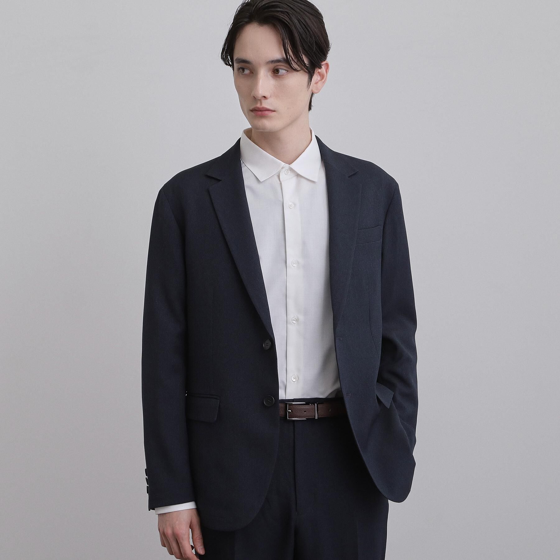 tk.TAKEO KIKUCHI「【セットアップ2点セット】PINHEADシングルセットアップ/ONOFF兼用/ストレッチ/洗える/イ」|スーツ|