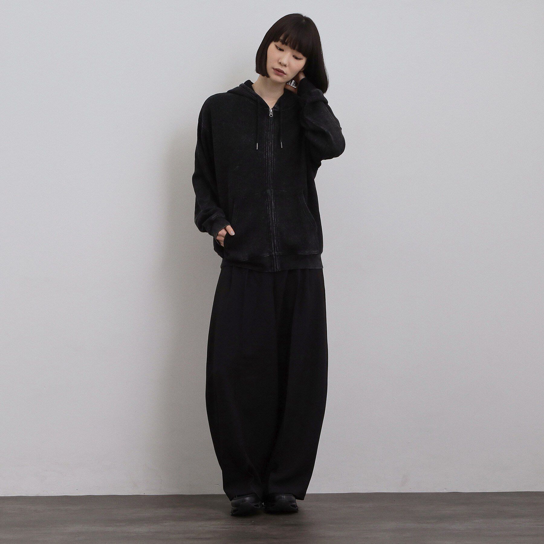 tk.TAKEO KIKUCHI「ヴィンテージワッフルジップパーカー」|パーカー|