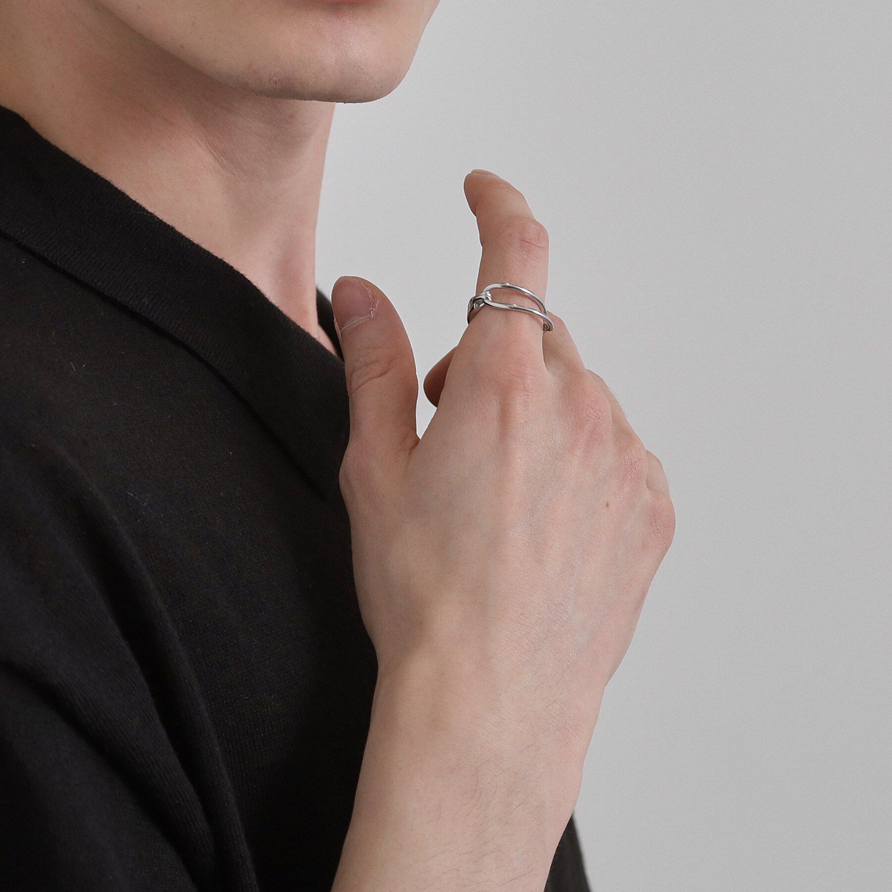 tk.TAKEO KIKUCHI「ステンレスボールドリング」|リング|