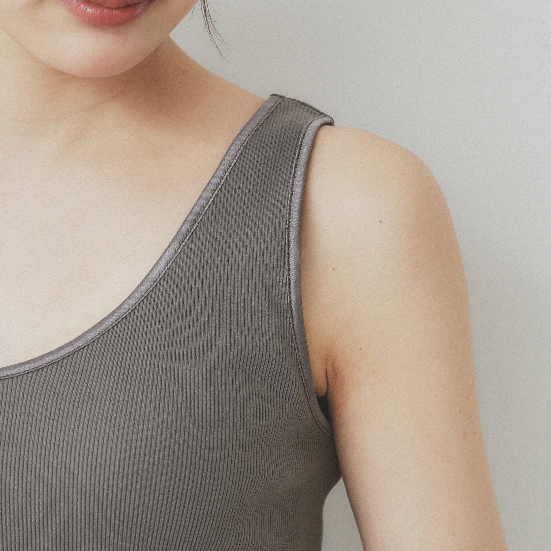 index「前後2WAY サテンパイピングリブタンクトップ【洗濯機洗い可】」|キャミソール|