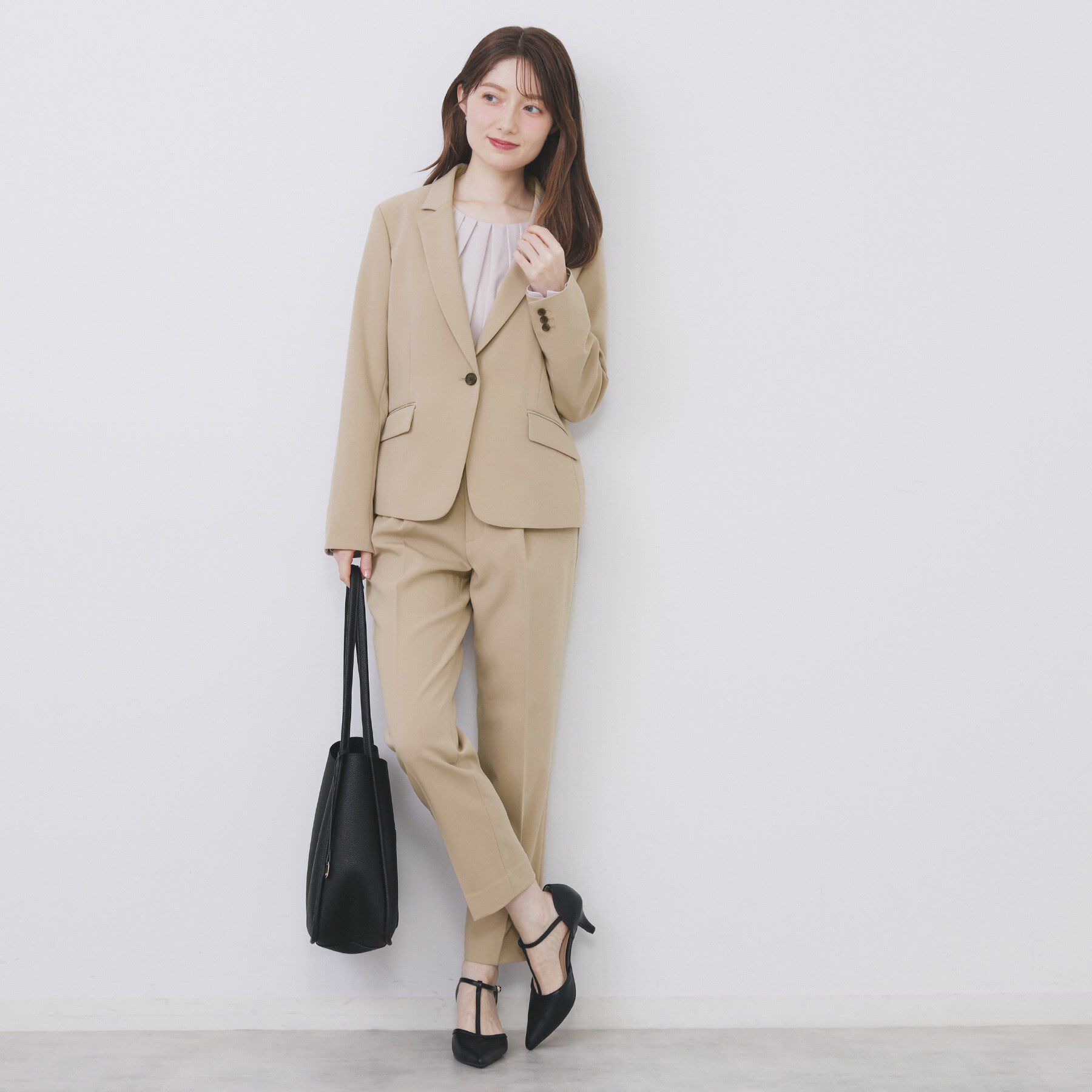 index「ストレッチテーラードジャケット/セットアップ対応【洗える/防シワ】」|テーラードジャケット|