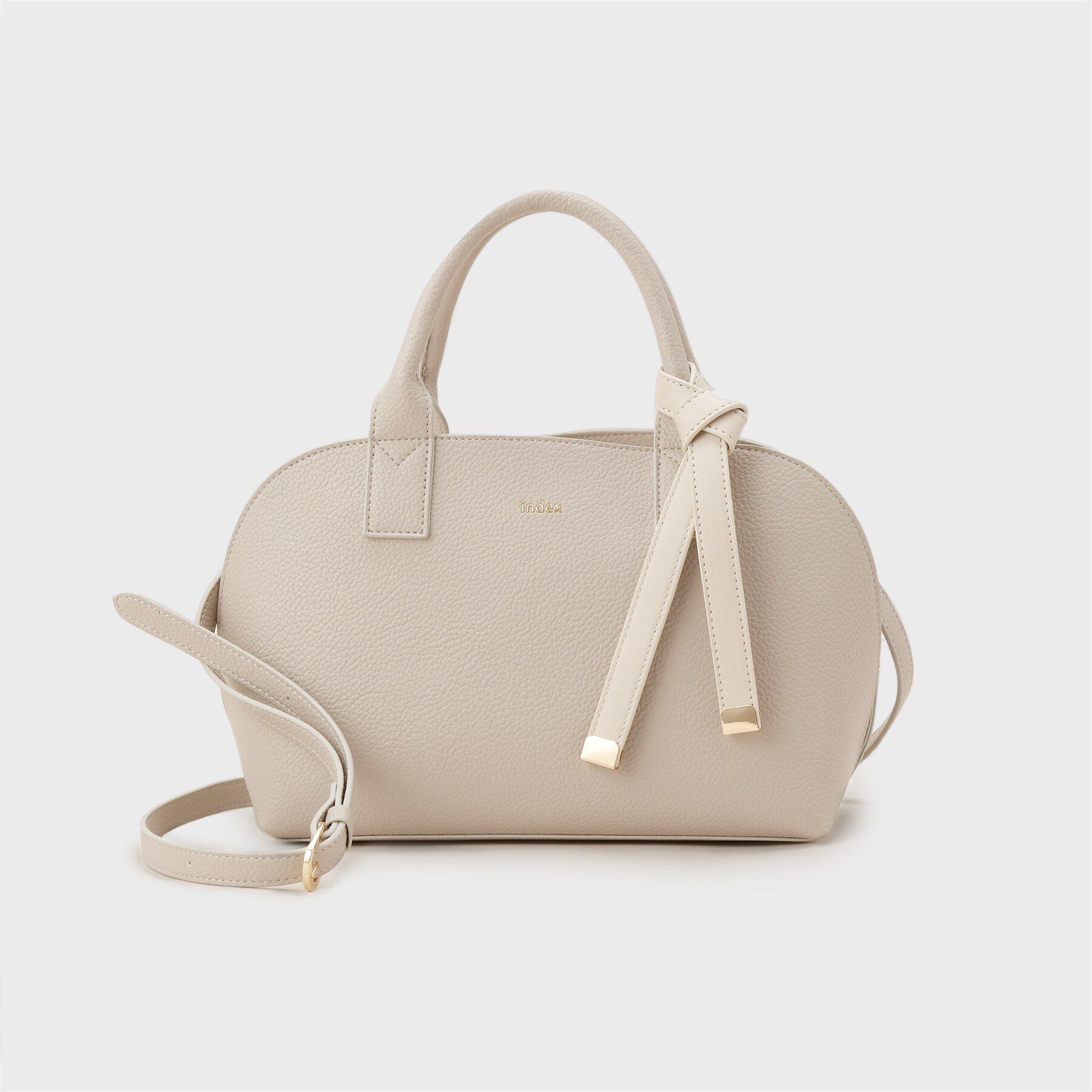 index「軽量合皮バイカラーミドルボストンバッグ【2WAY】」|ボストンバッグ|