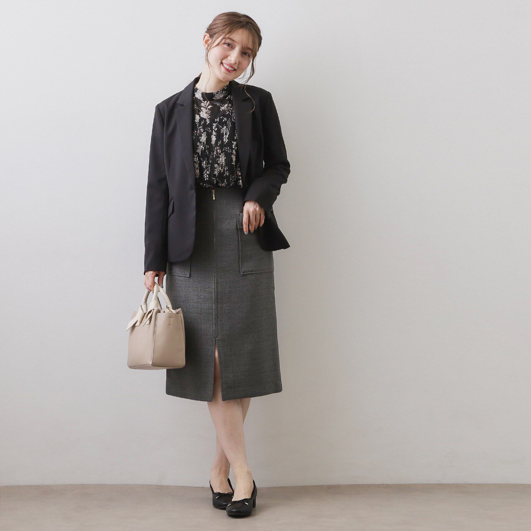 index「ストレッチテーラードジャケット/セットアップ対応【洗濯機OK】」|テーラードジャケット|