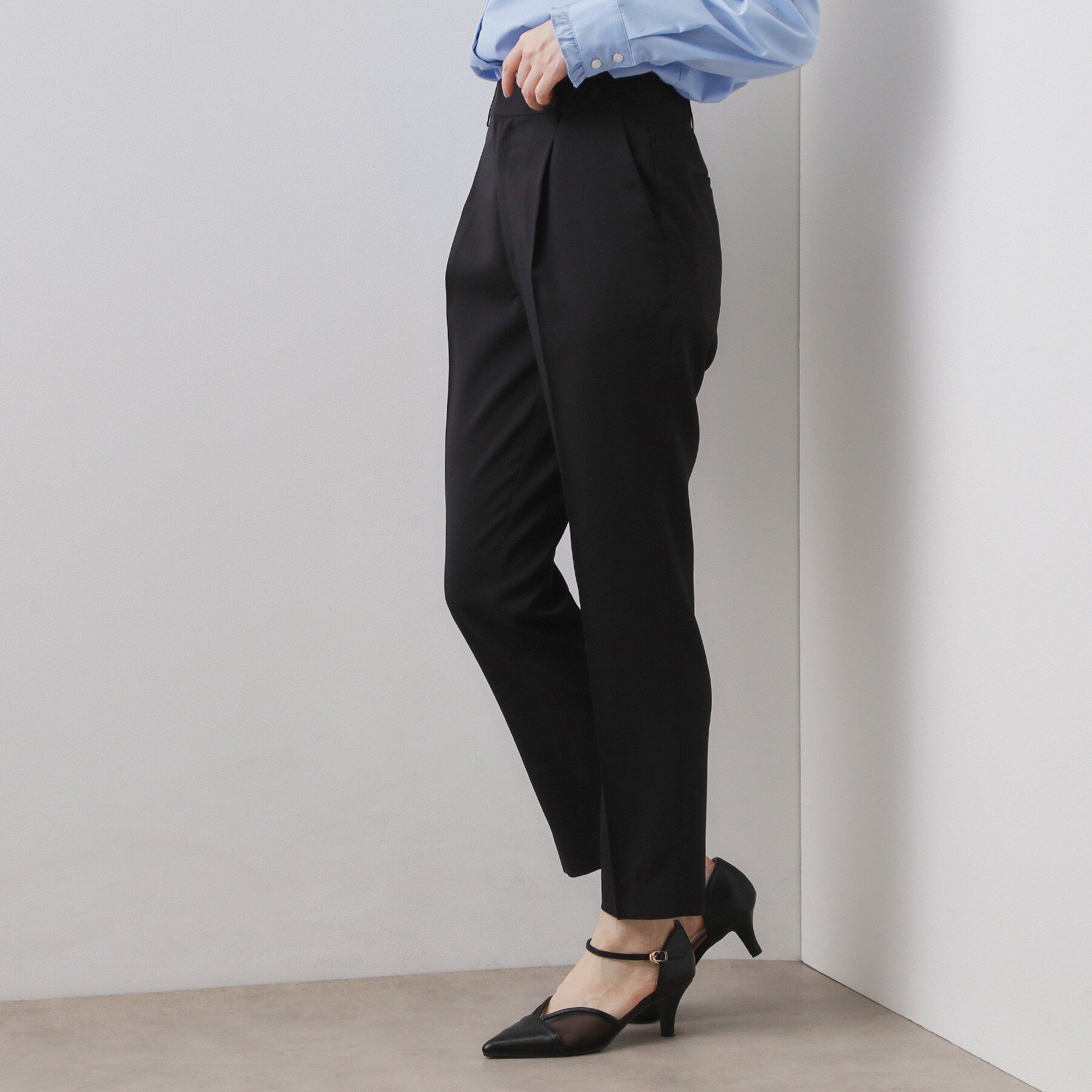 index「ストレッチテーパードパンツ/セットアップ対応【洗濯機OK/吸水速乾】」|その他|