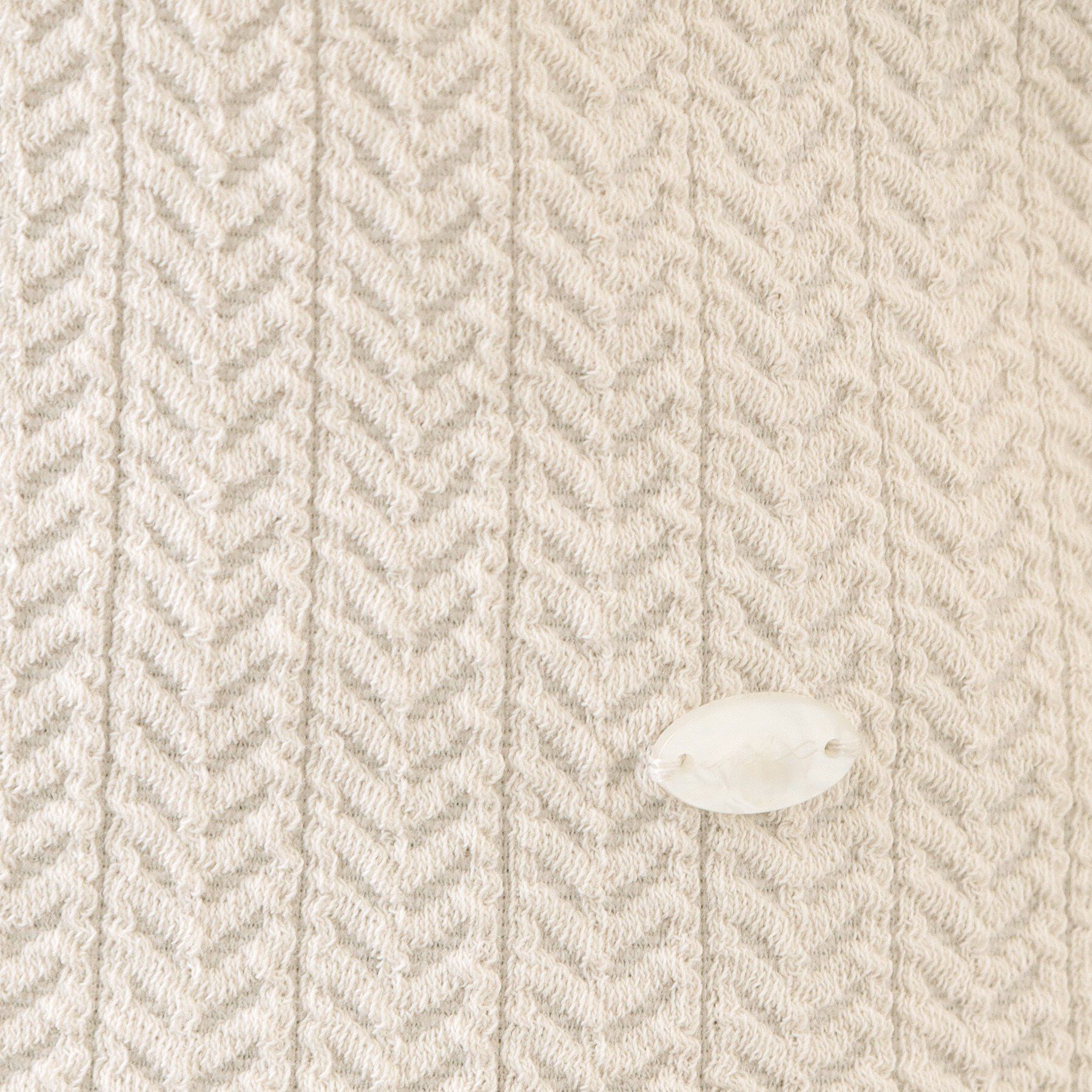 index「衿チュールデザインケーブルジャガードトップス【洗濯機OK】」|Tシャツ・カットソー|