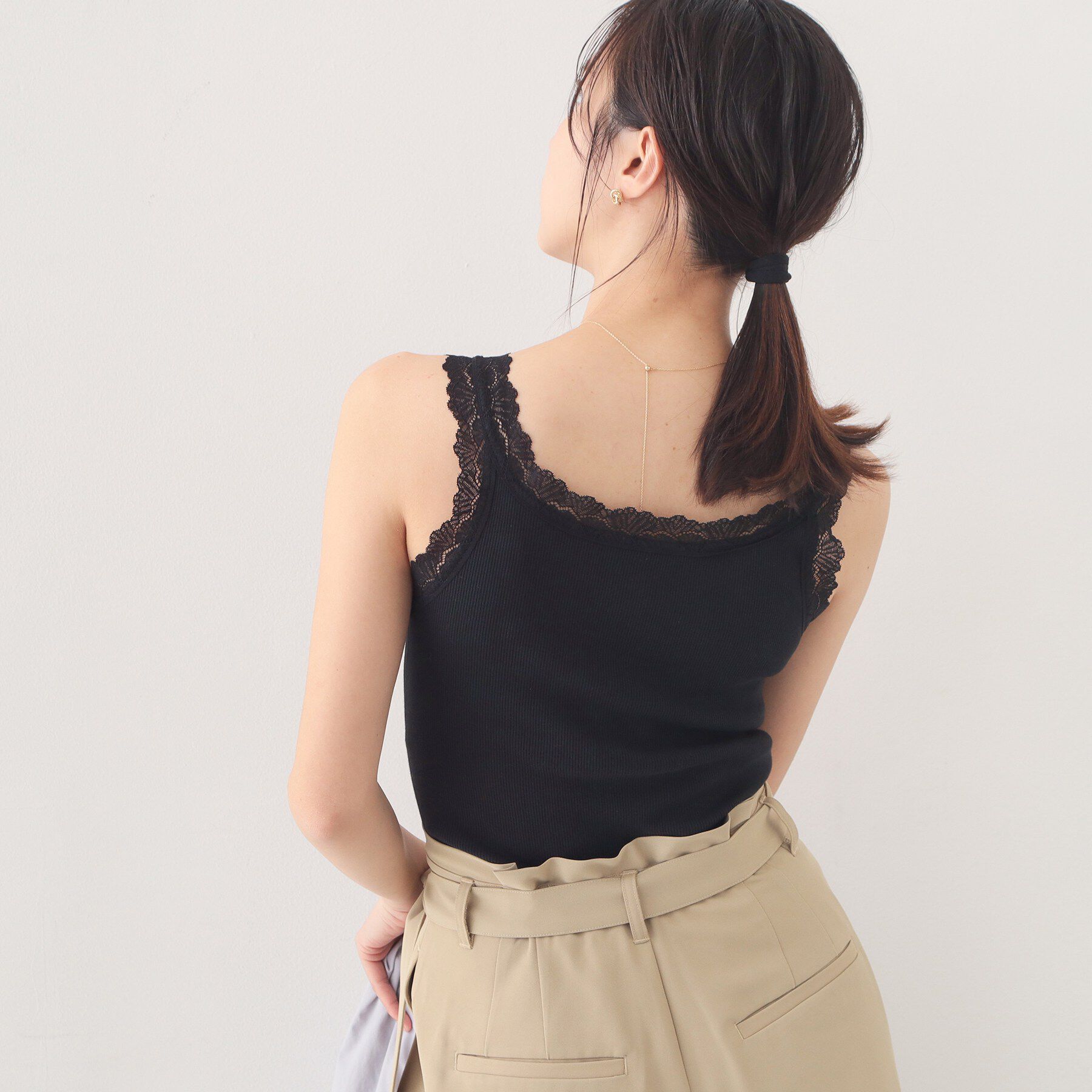 index「前後2way丸胴レースタンクラメアソート【洗濯機OK】」|キャミソール|