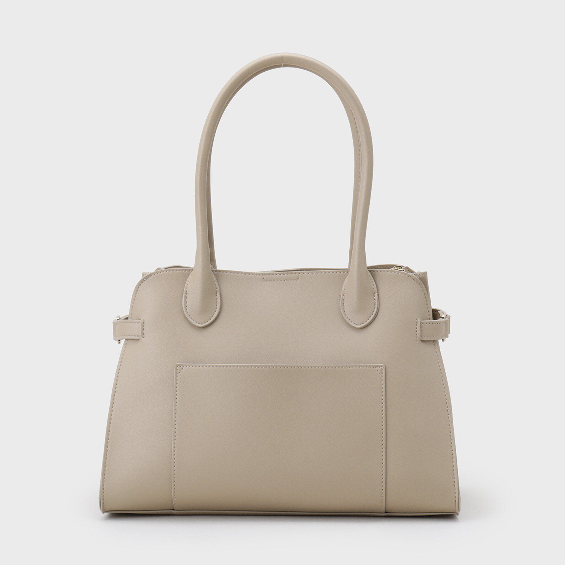 OPAQUE.CLIP「スムース合皮デザインミドルボストンバッグ」|ボストンバッグ|