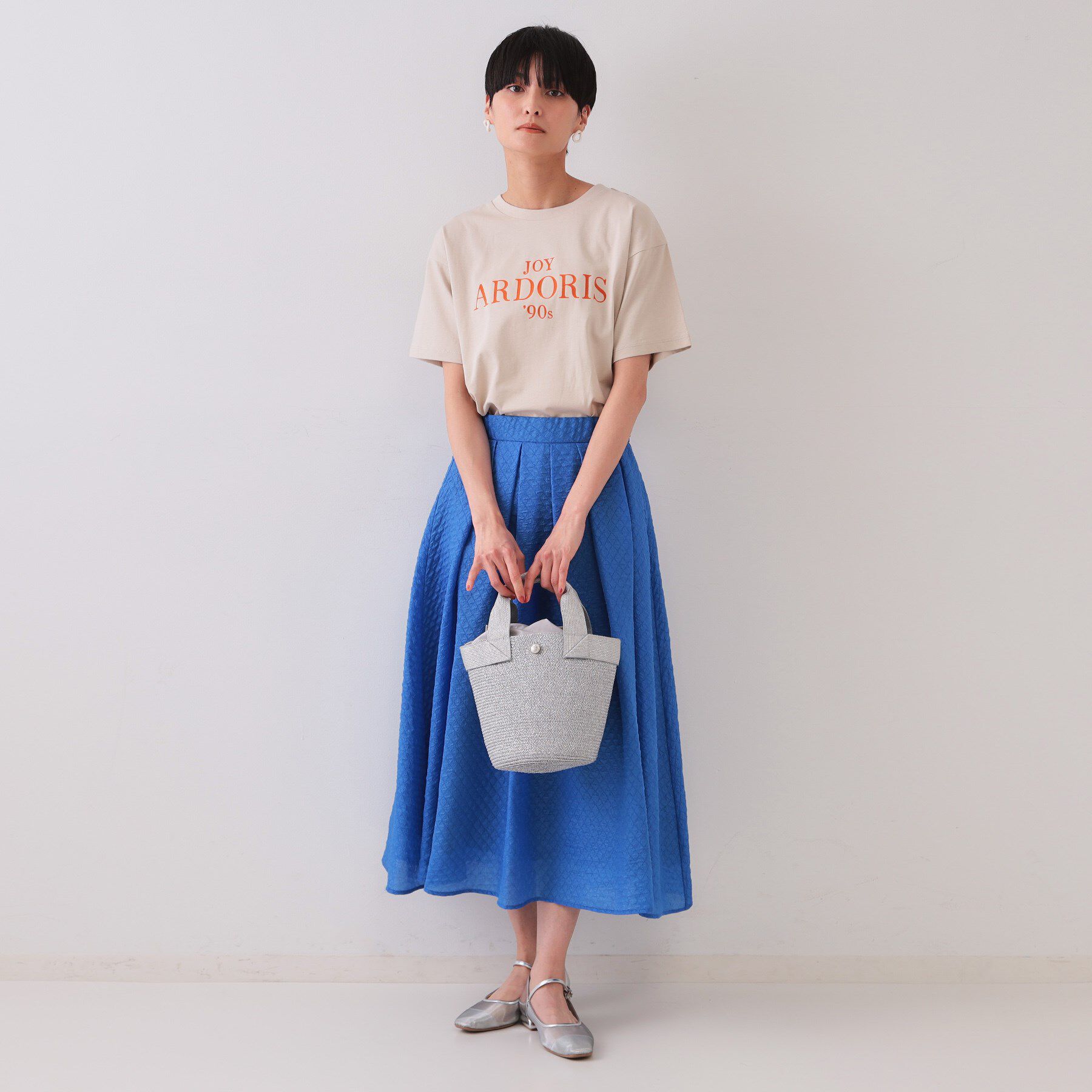 OPAQUE.CLIP「バスケット調デザインテープミニトートバッグ」|トートバッグ|