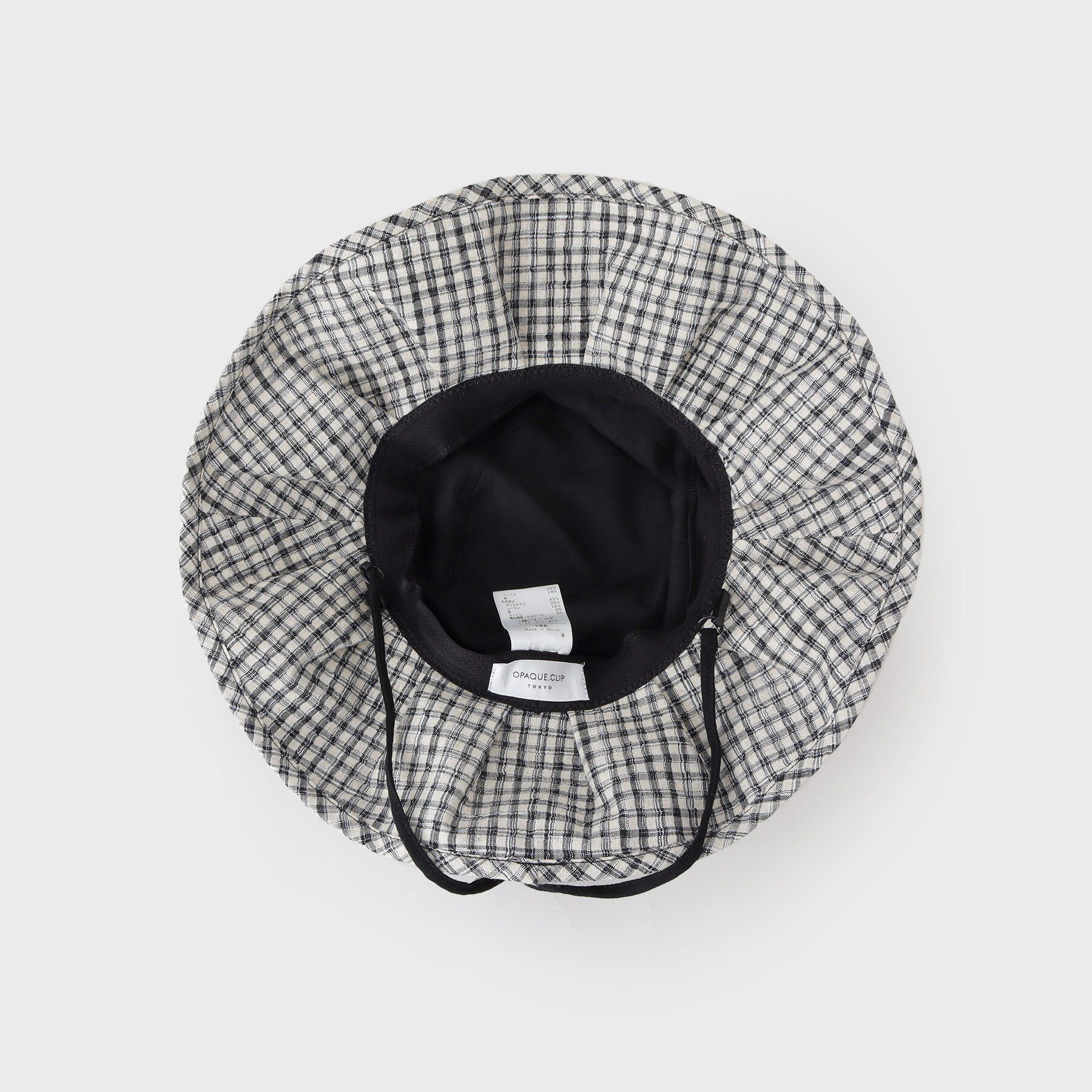 OPAQUE.CLIP「フリルバケットハット」|ハット|