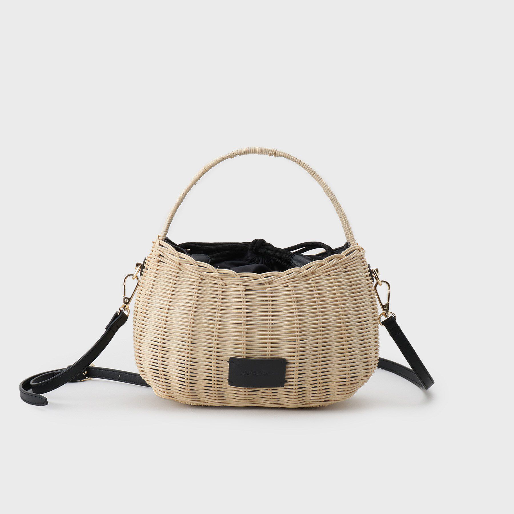 OPAQUE.CLIP「【2WAY】ラタンワンハンドルミニショルダーバッグ」|ショルダー・メッセンジャー|