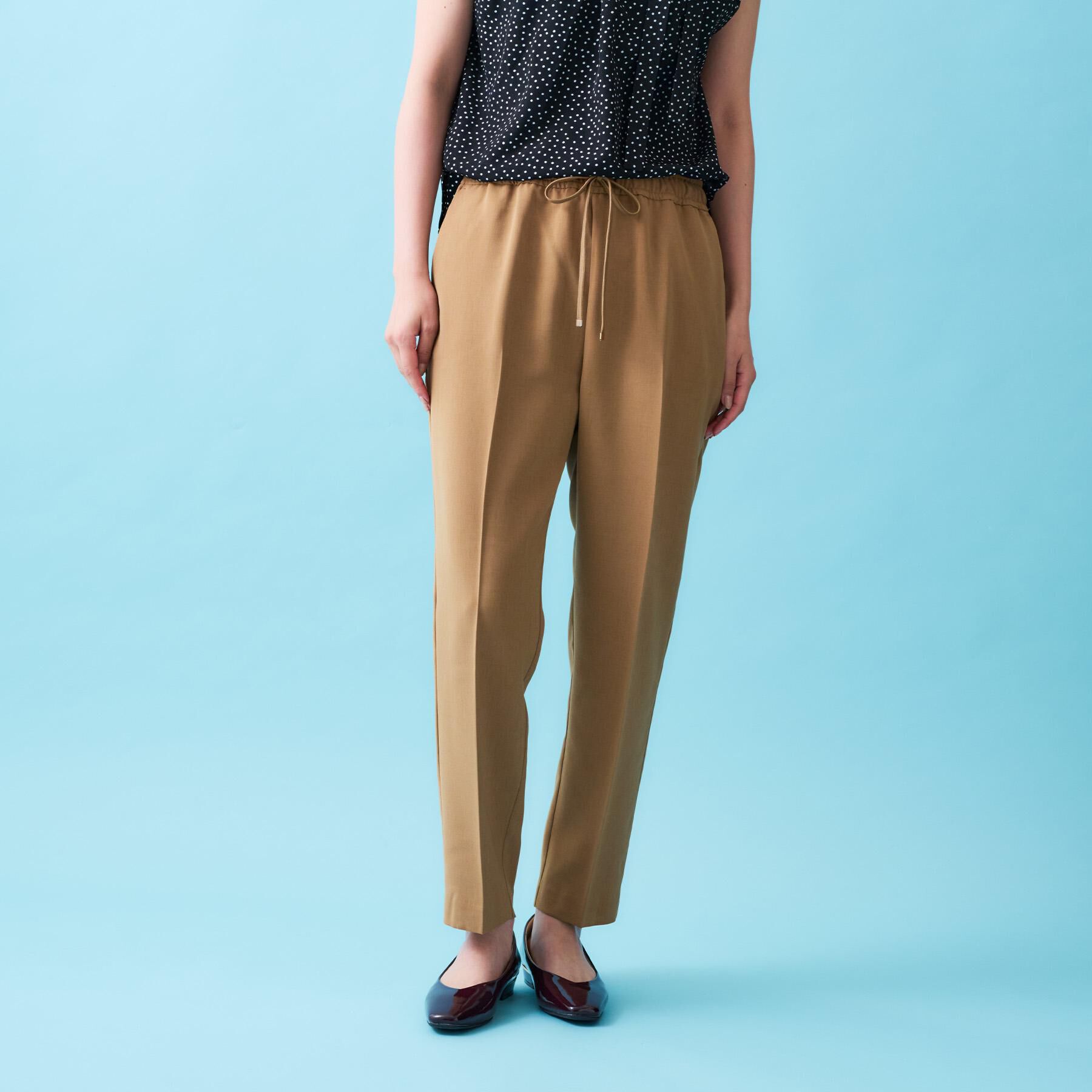 OPAQUE.CLIP「《丈が選べる/SS-LLサイズ》美脚ストレッチイージーテーパードパンツ/セットアップ対応【防シワ/洗」|その他|